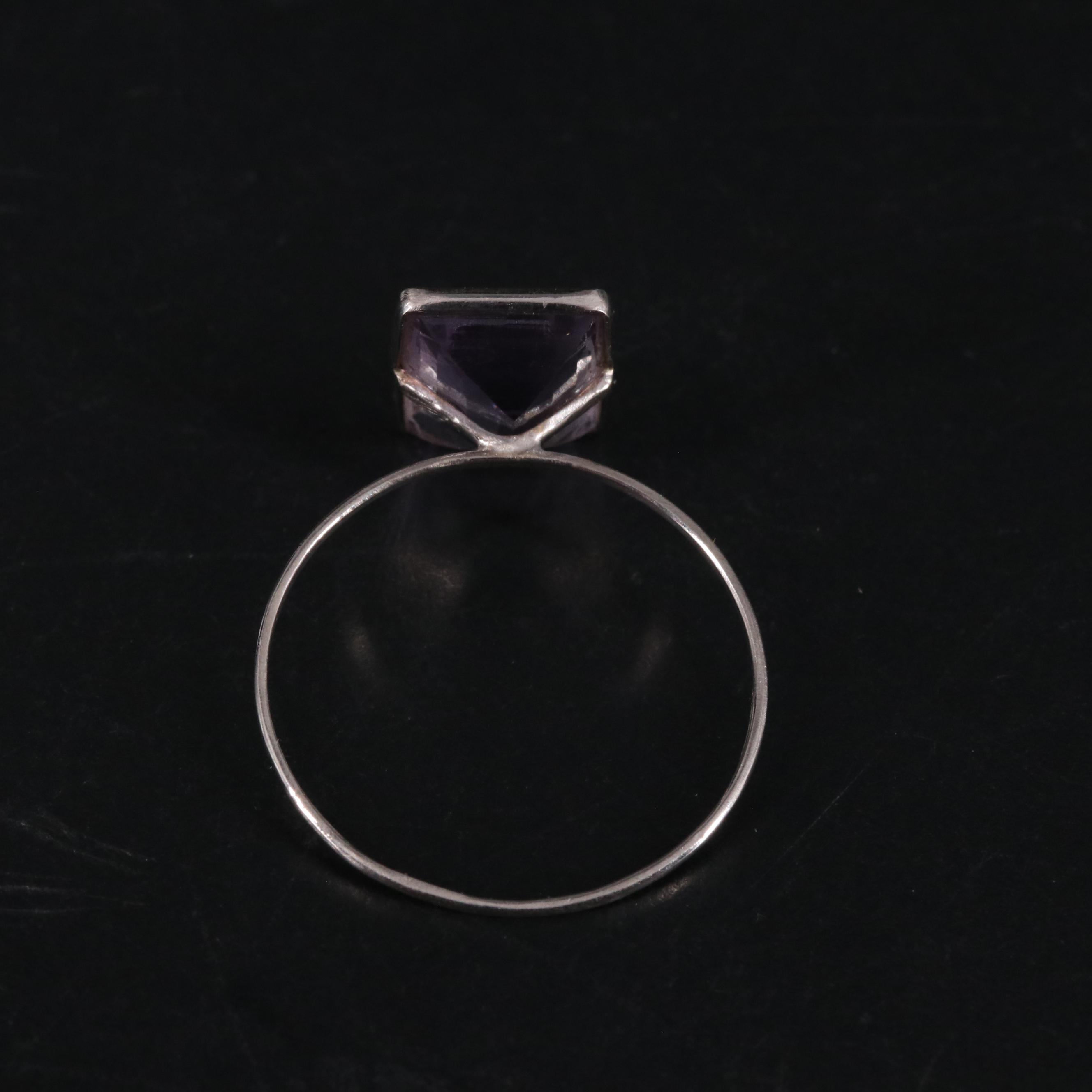 10K Amethyst Ring