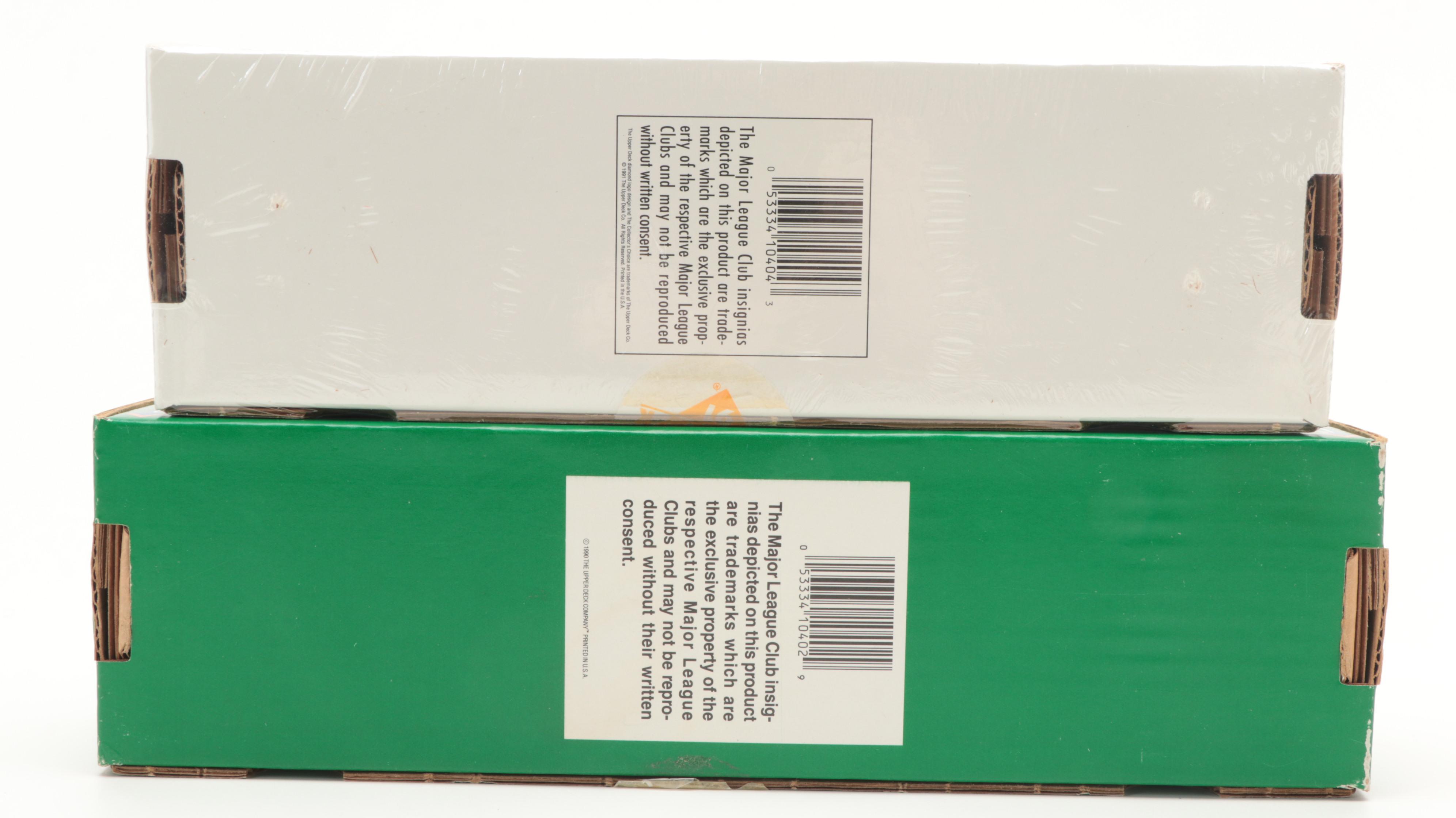 1989 Ken Griffey Jr Upper Deck Graded Rookie Card With Upper Deck Card Sets