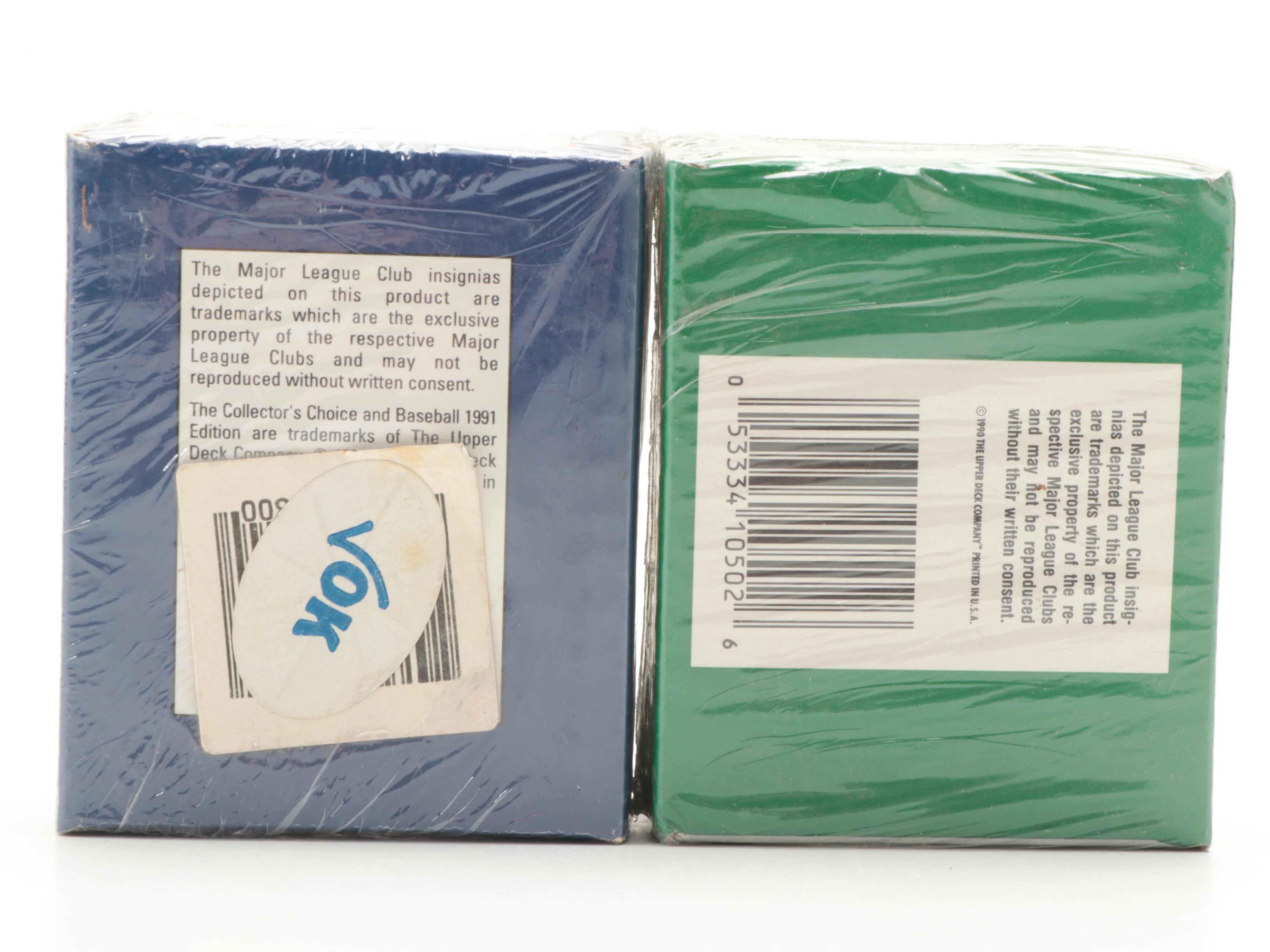 1989 Ken Griffey Jr Upper Deck Graded Rookie Card With Upper Deck Card Sets