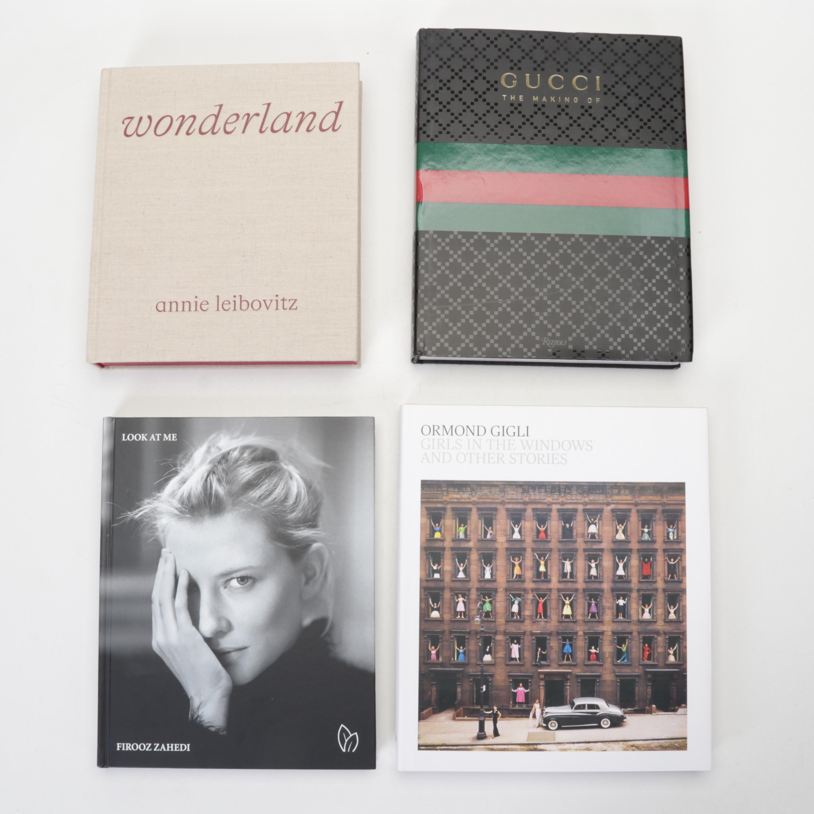 First Edition "Wonderland" by Annie Leibovitz and More Art and Fashion Books