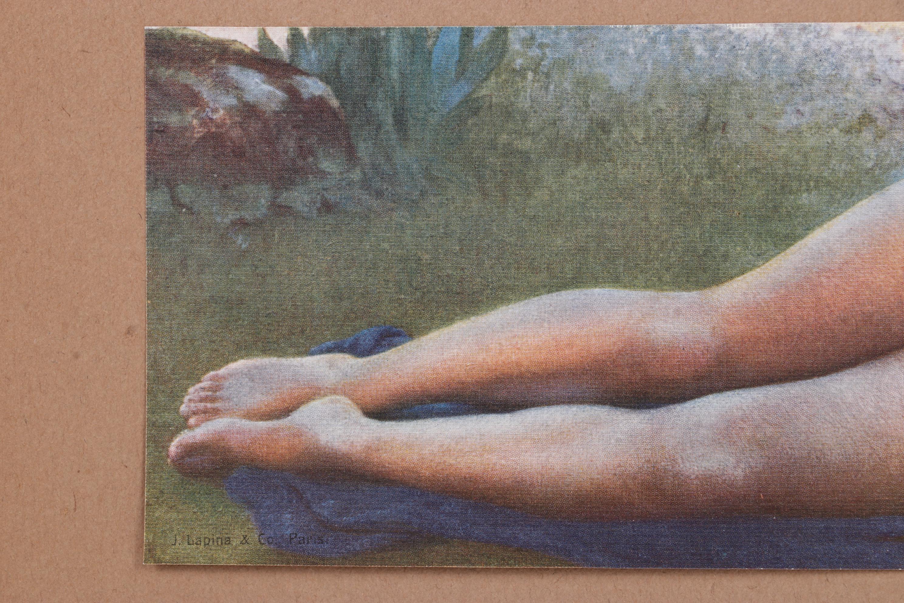 Offset Lithograph After Charles Moulin From "La Beauté de la Femme Dans l'Art"