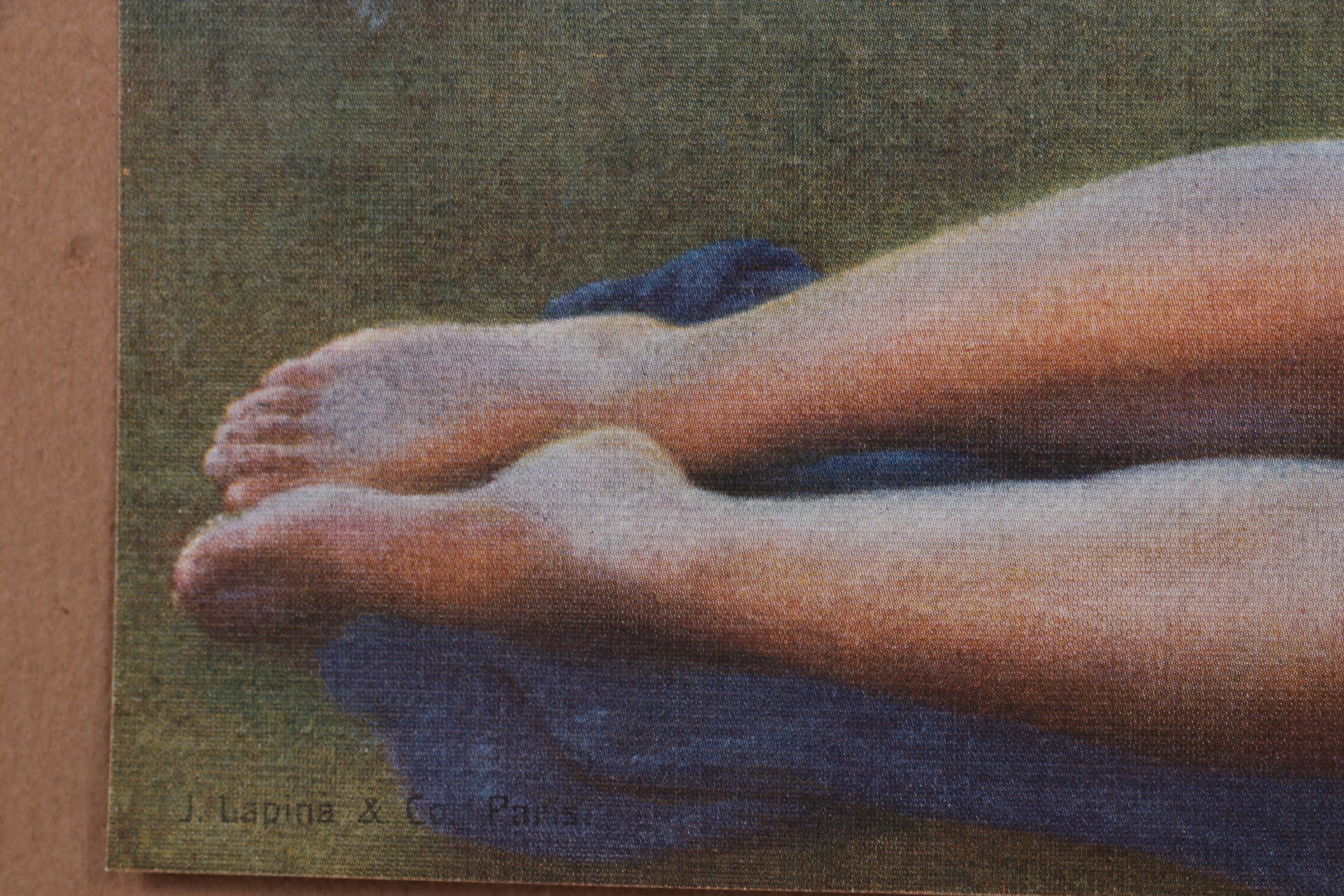 Offset Lithograph After Charles Moulin From "La Beauté de la Femme Dans l'Art"