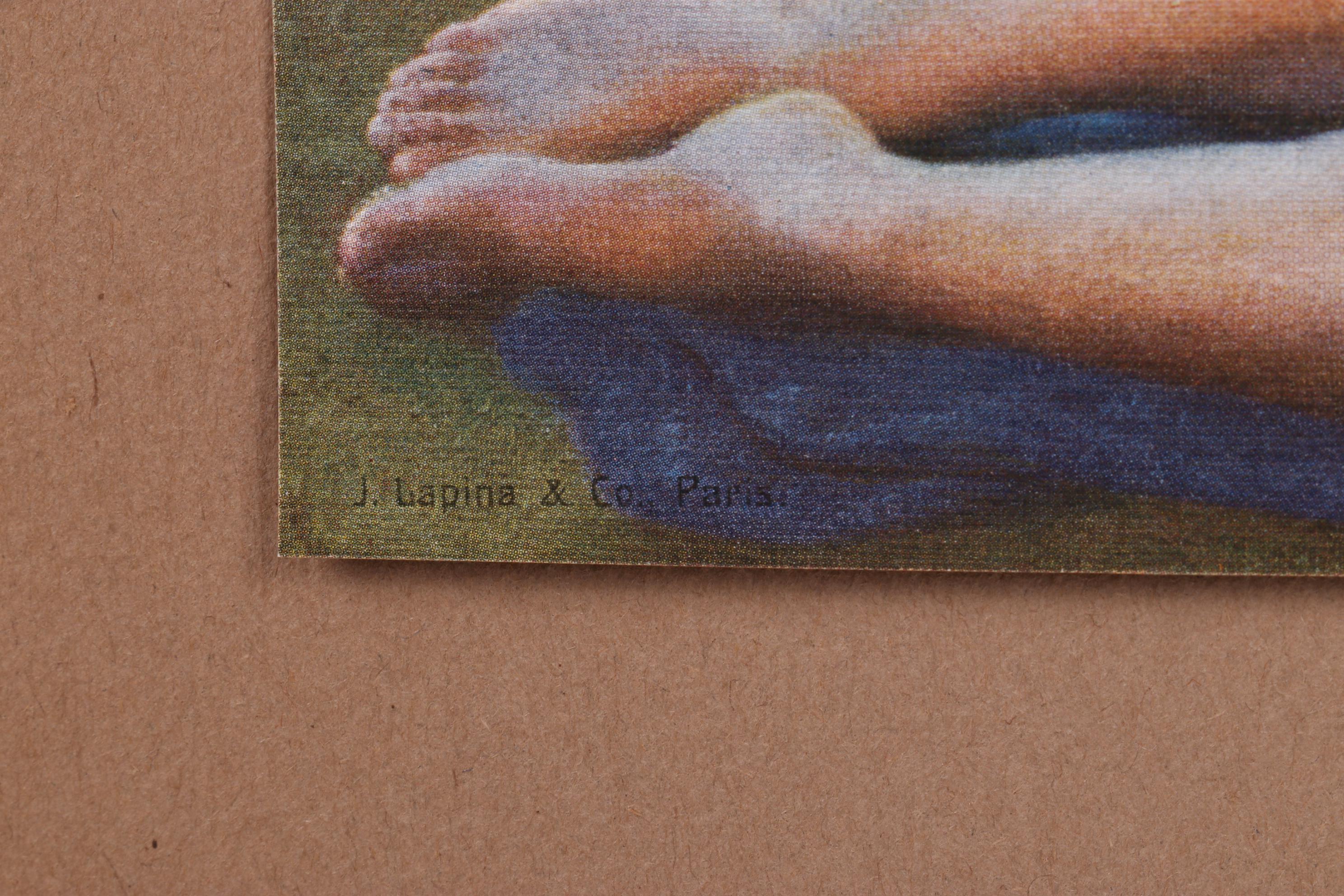 Offset Lithograph After Charles Moulin From "La Beauté de la Femme Dans l'Art"