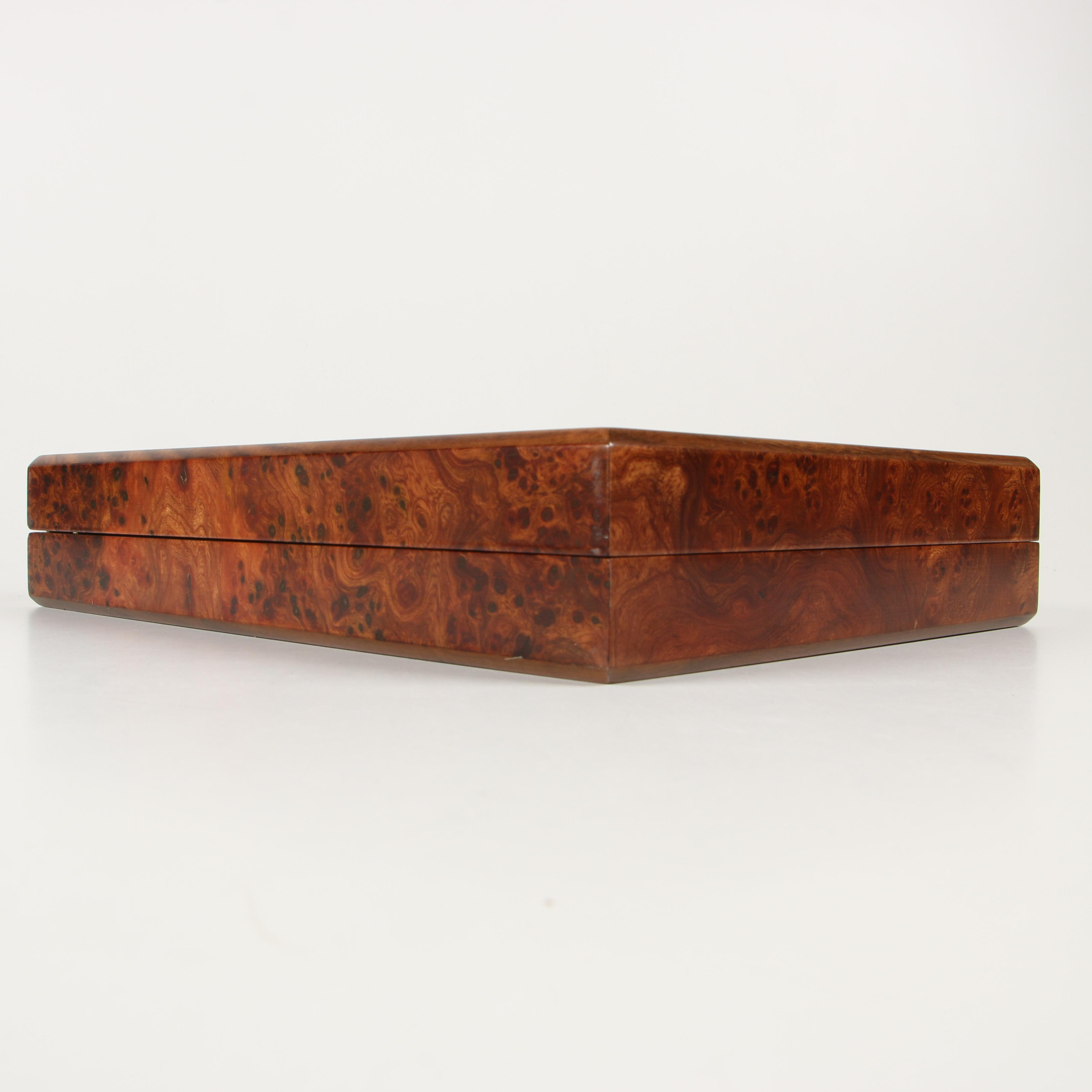 Signed Oscar Robertson Photograph, Tabletop Cigar Humidor and Cigar Cases