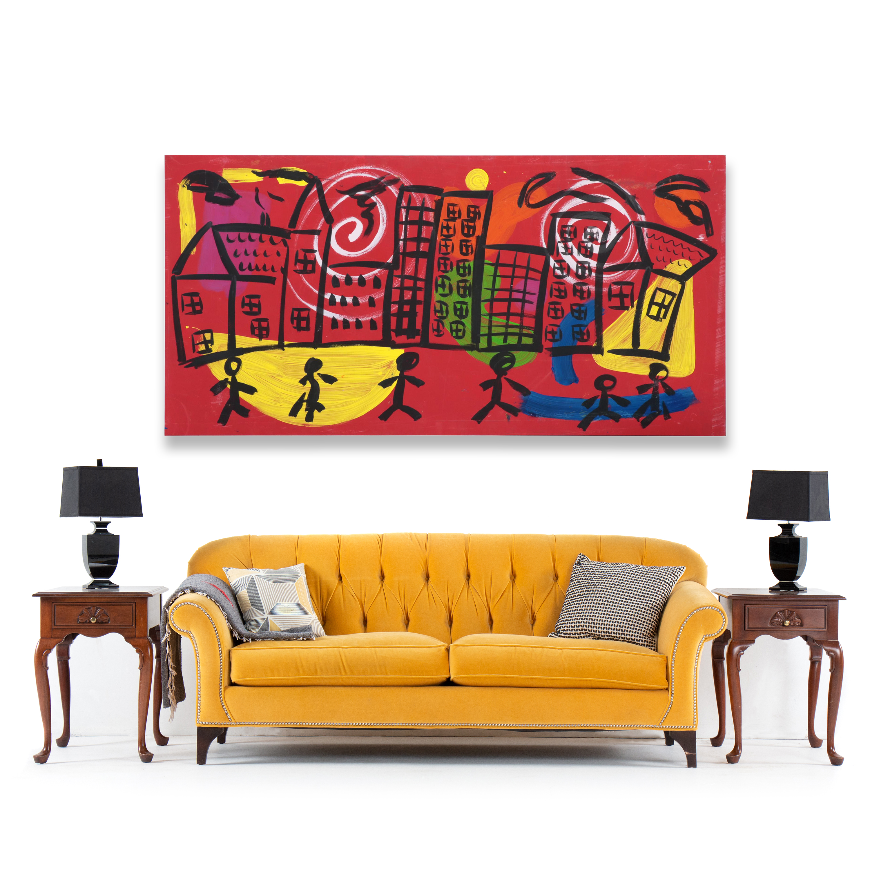 Peter Keil Large-Scale Abstract Acrylic Painting