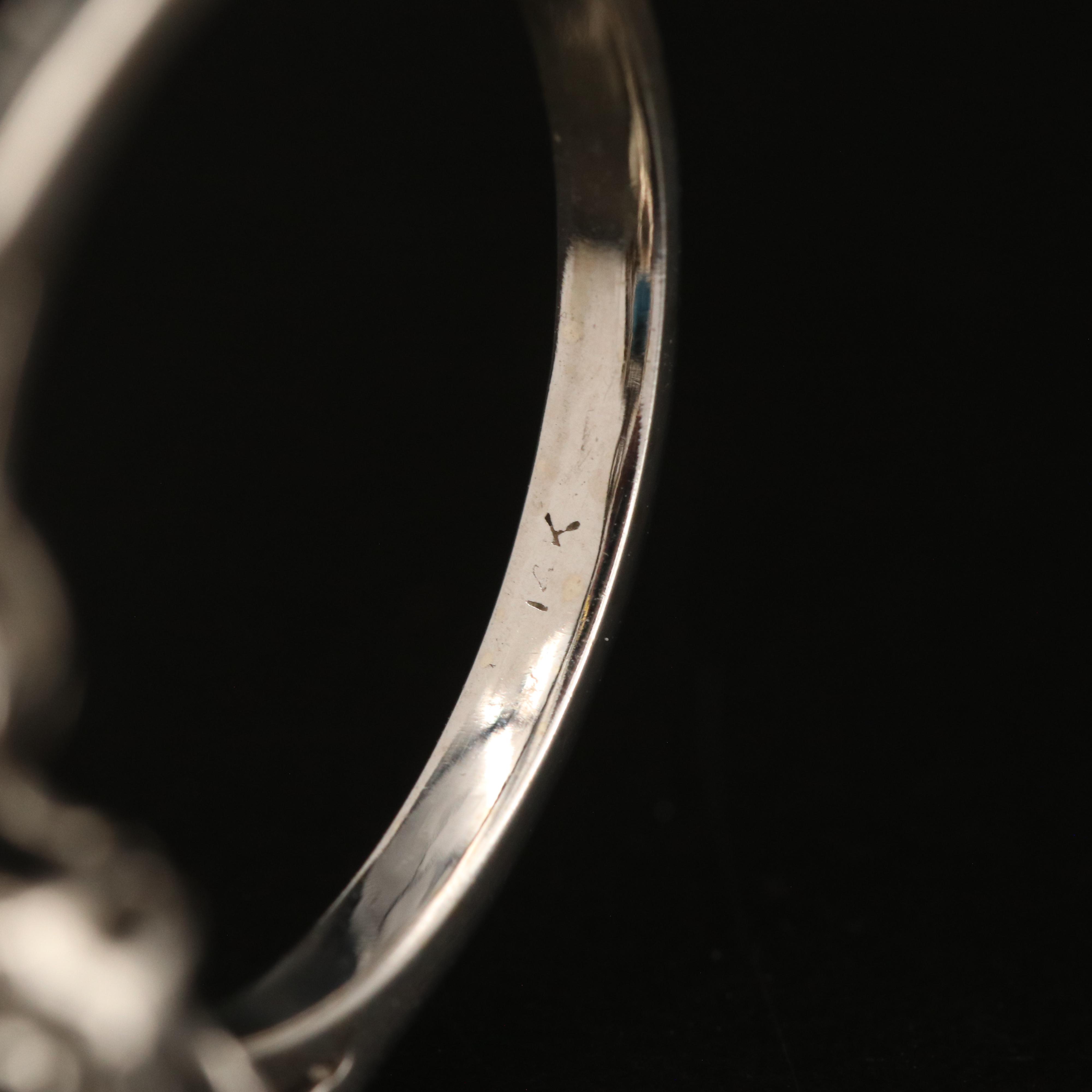 14K Sapphire and Diamond Ring