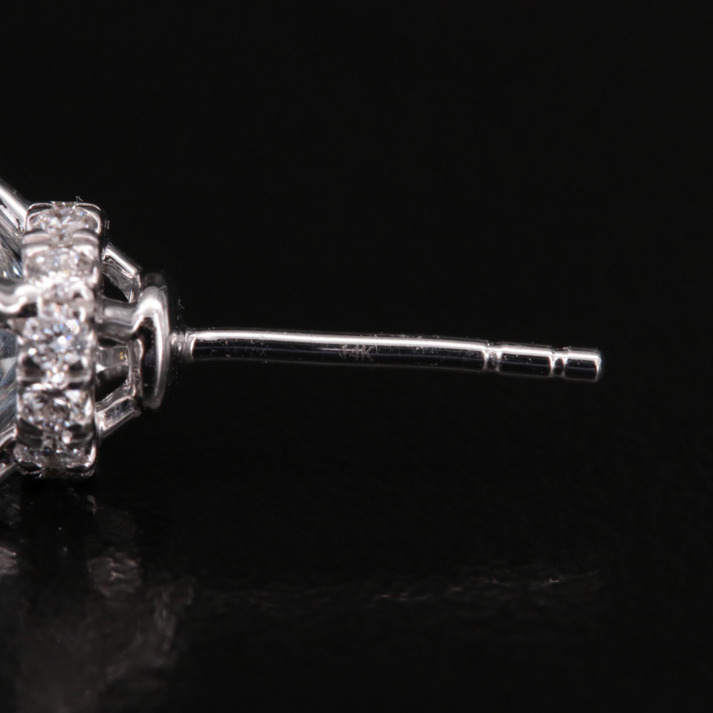 14K 2.52 CTW Lab Grown Diamond Earrings