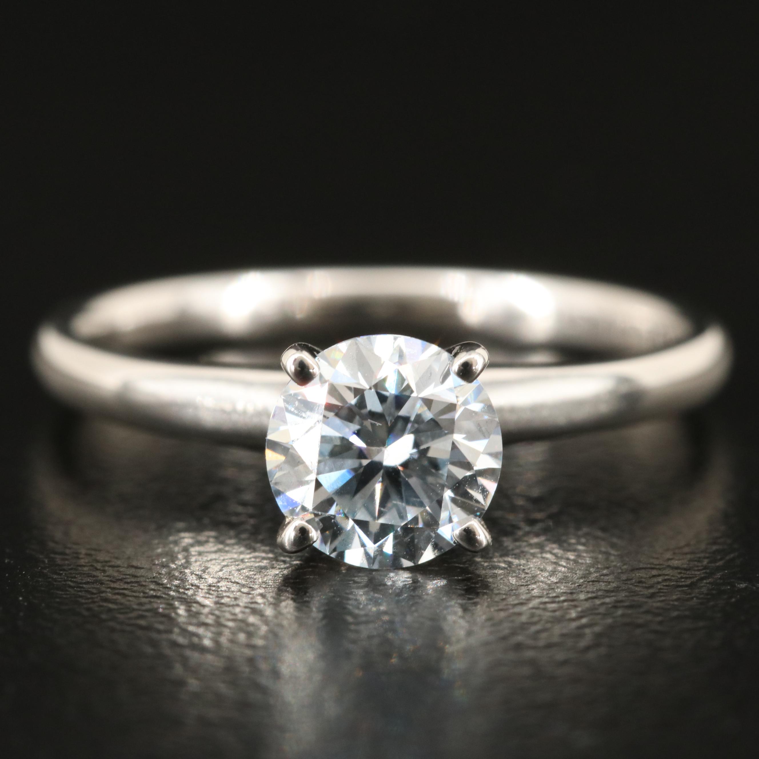 14K 0.96 CT Lab Grown Diamond Ring