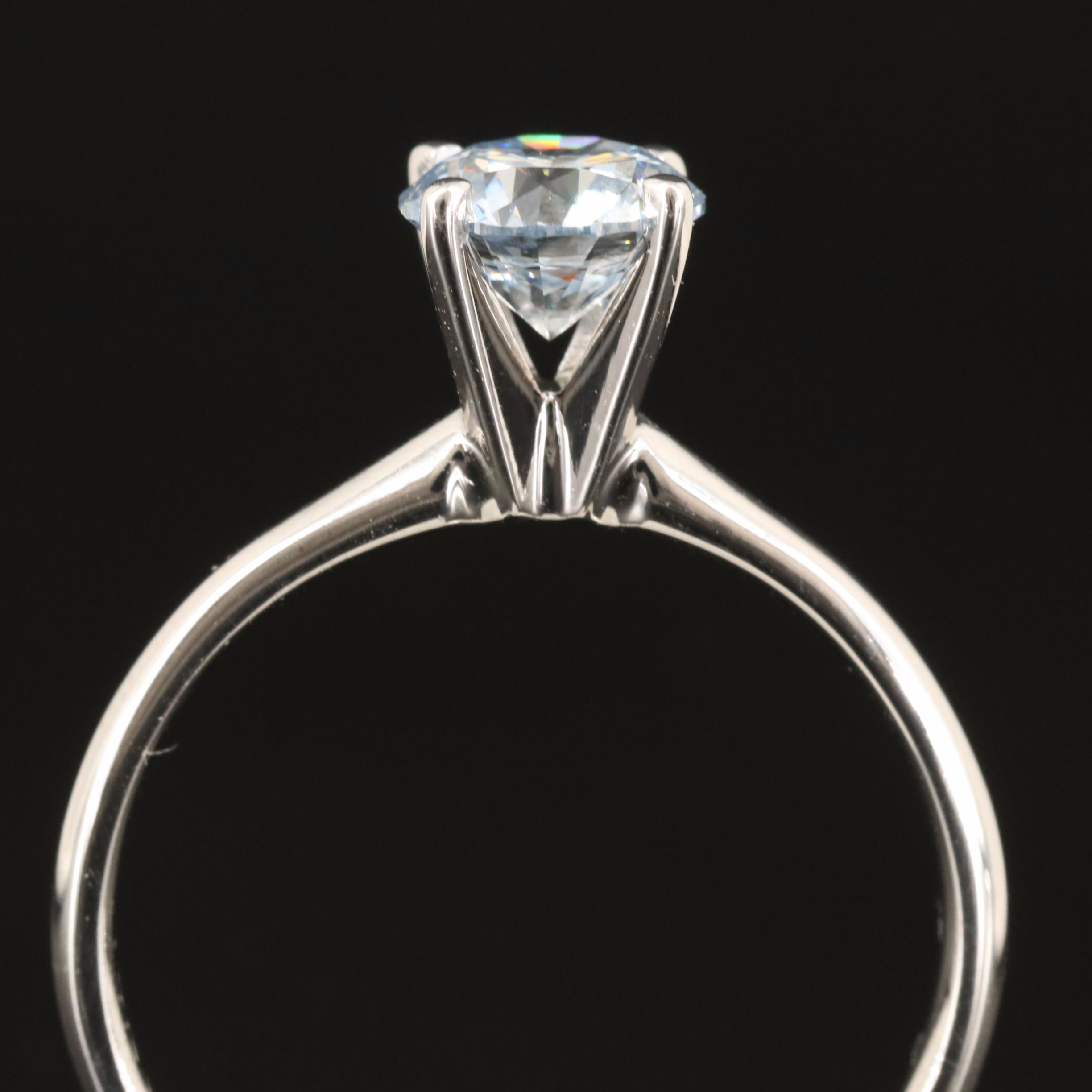 14K 0.96 CT Lab Grown Diamond Ring