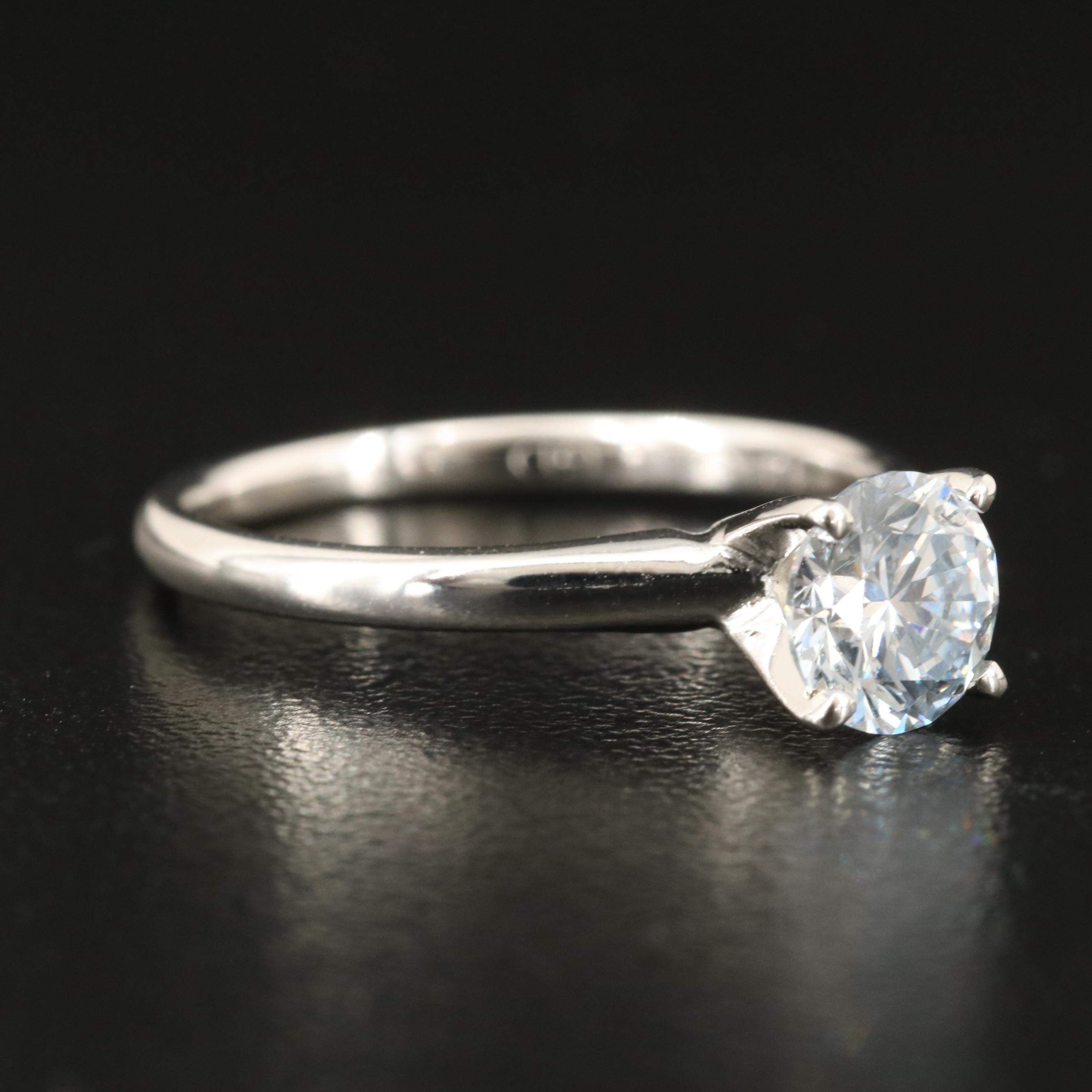 14K 0.96 CT Lab Grown Diamond Ring