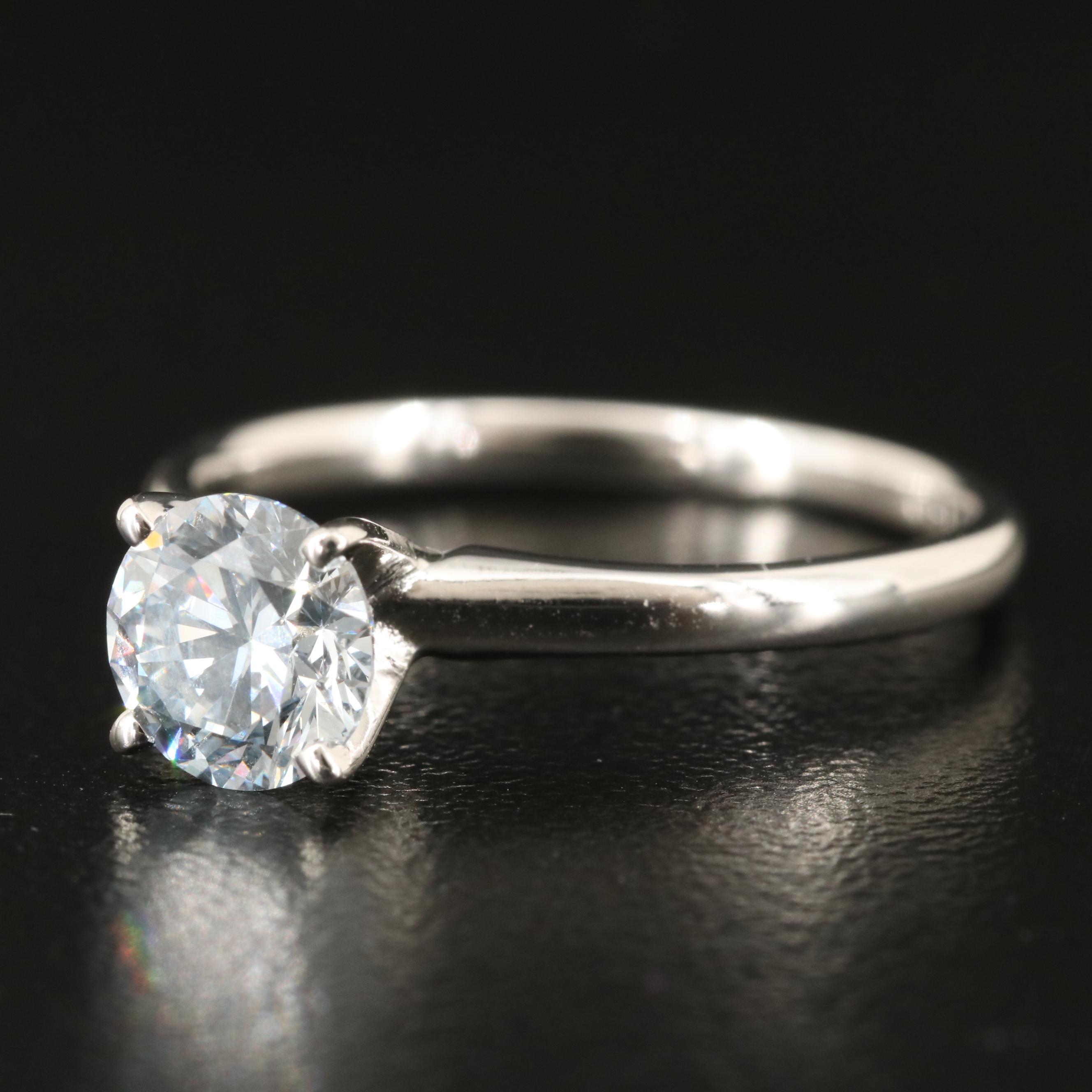 14K 0.96 CT Lab Grown Diamond Ring