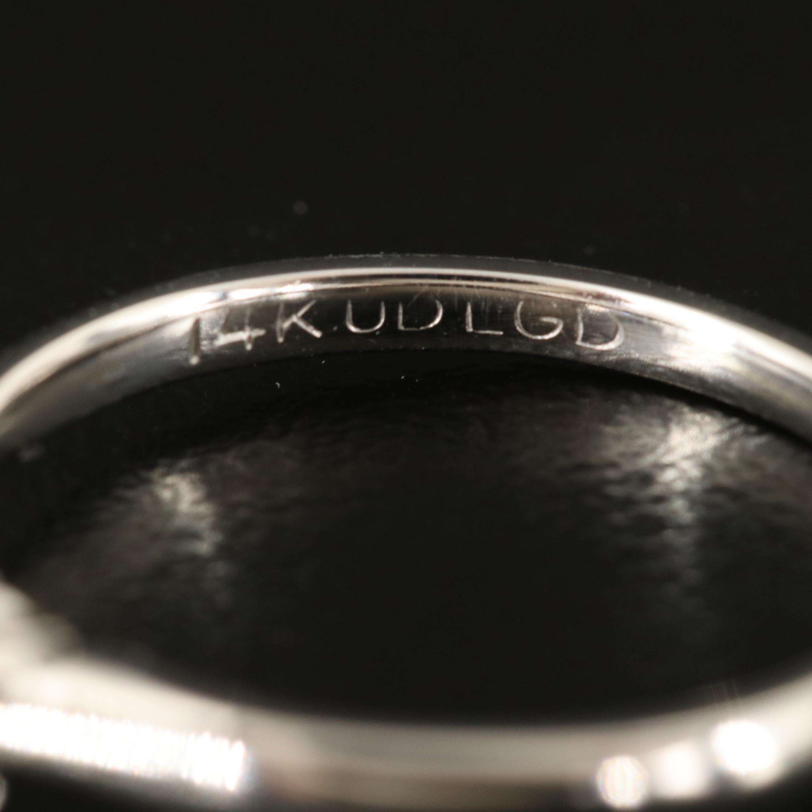 14K 0.96 CT Lab Grown Diamond Ring