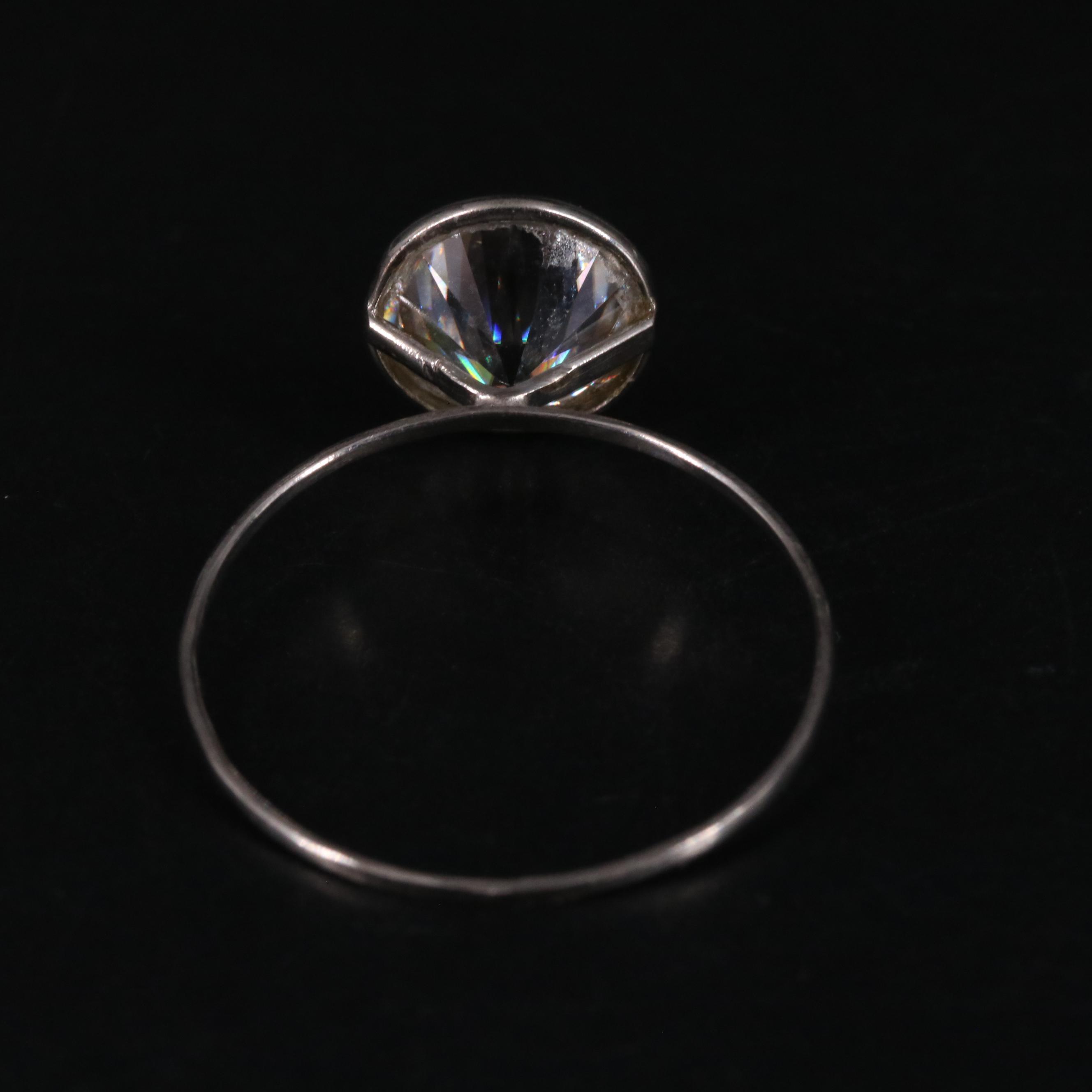 10K Moissanite Ring