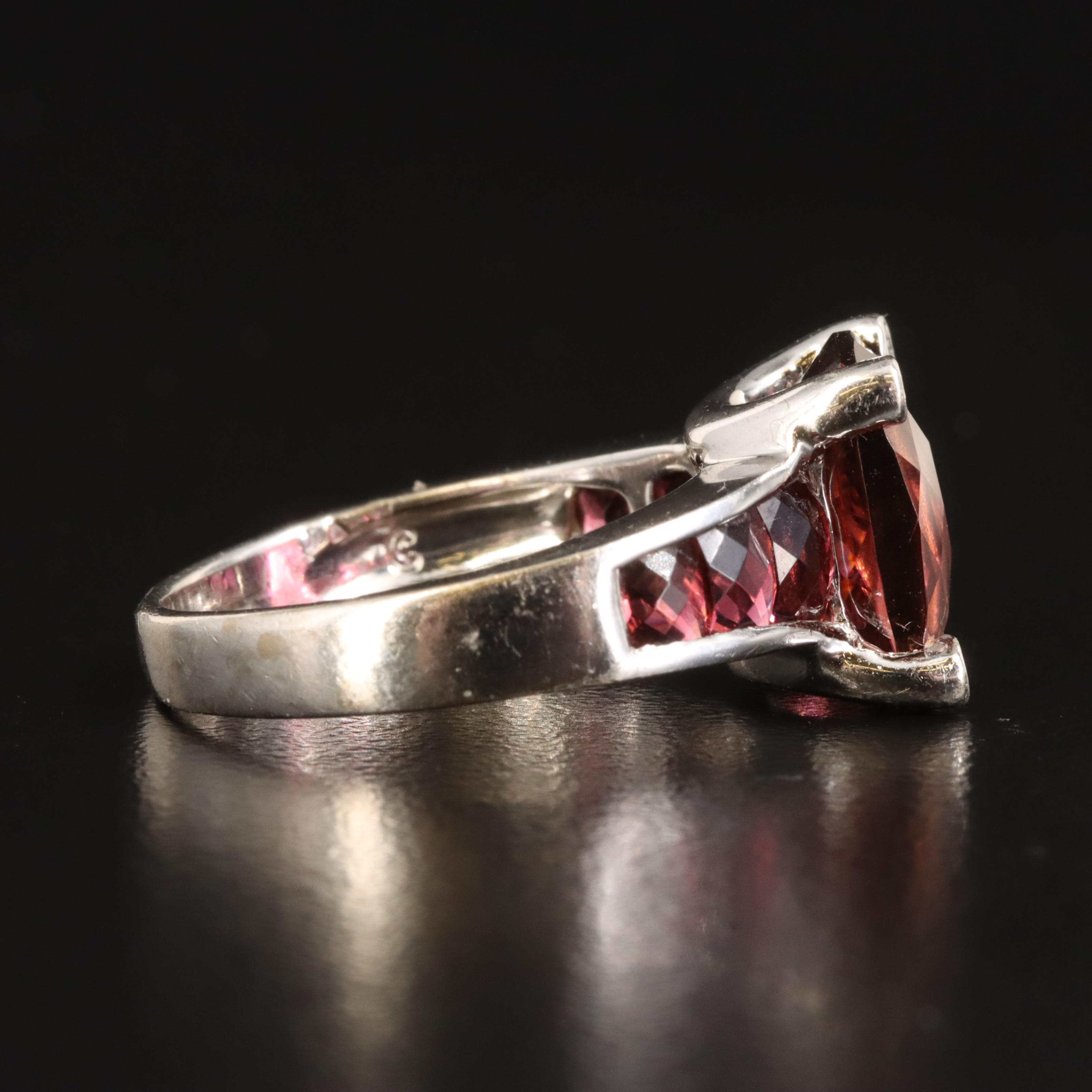 18K Tourmaline and Diamond Ring