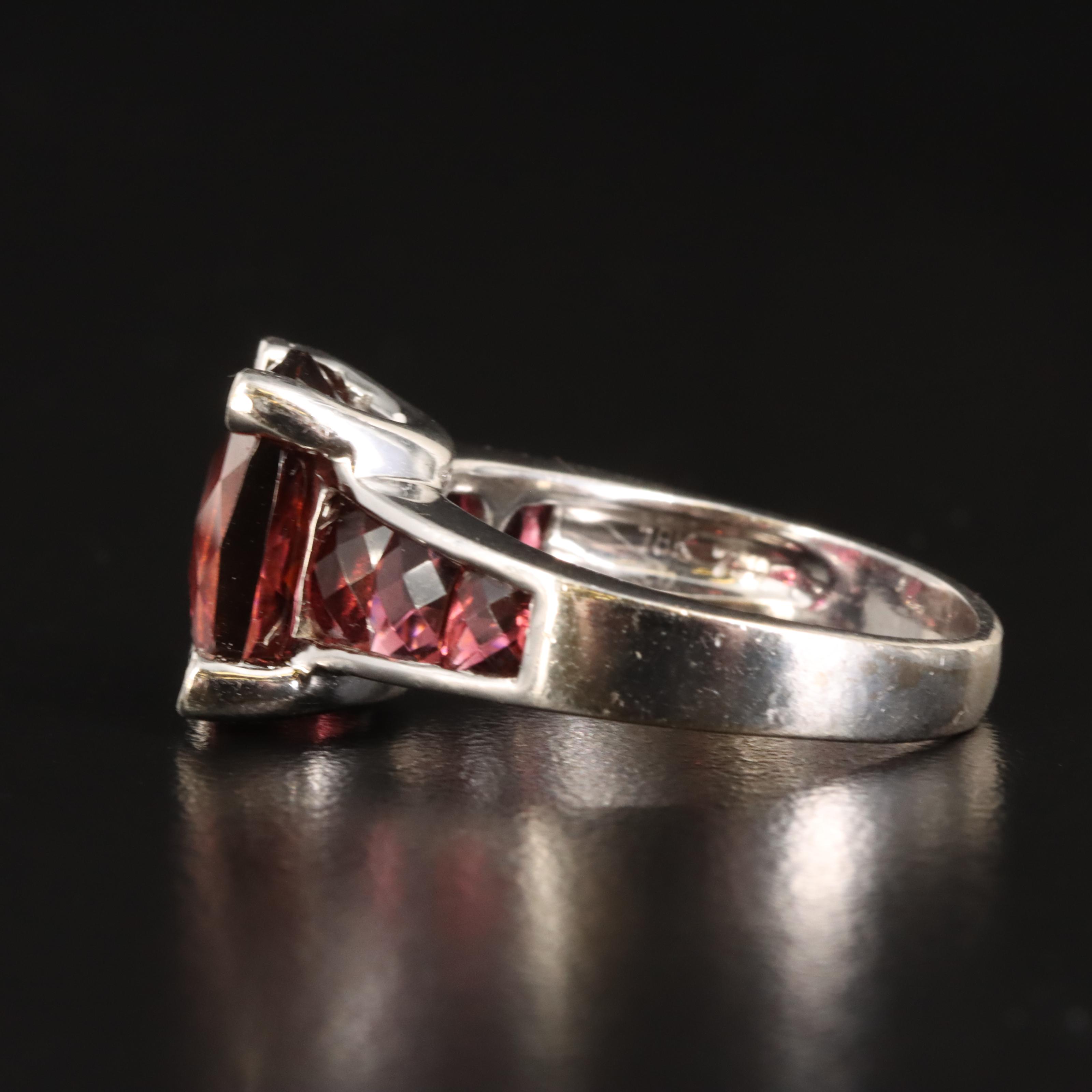 18K Tourmaline and Diamond Ring