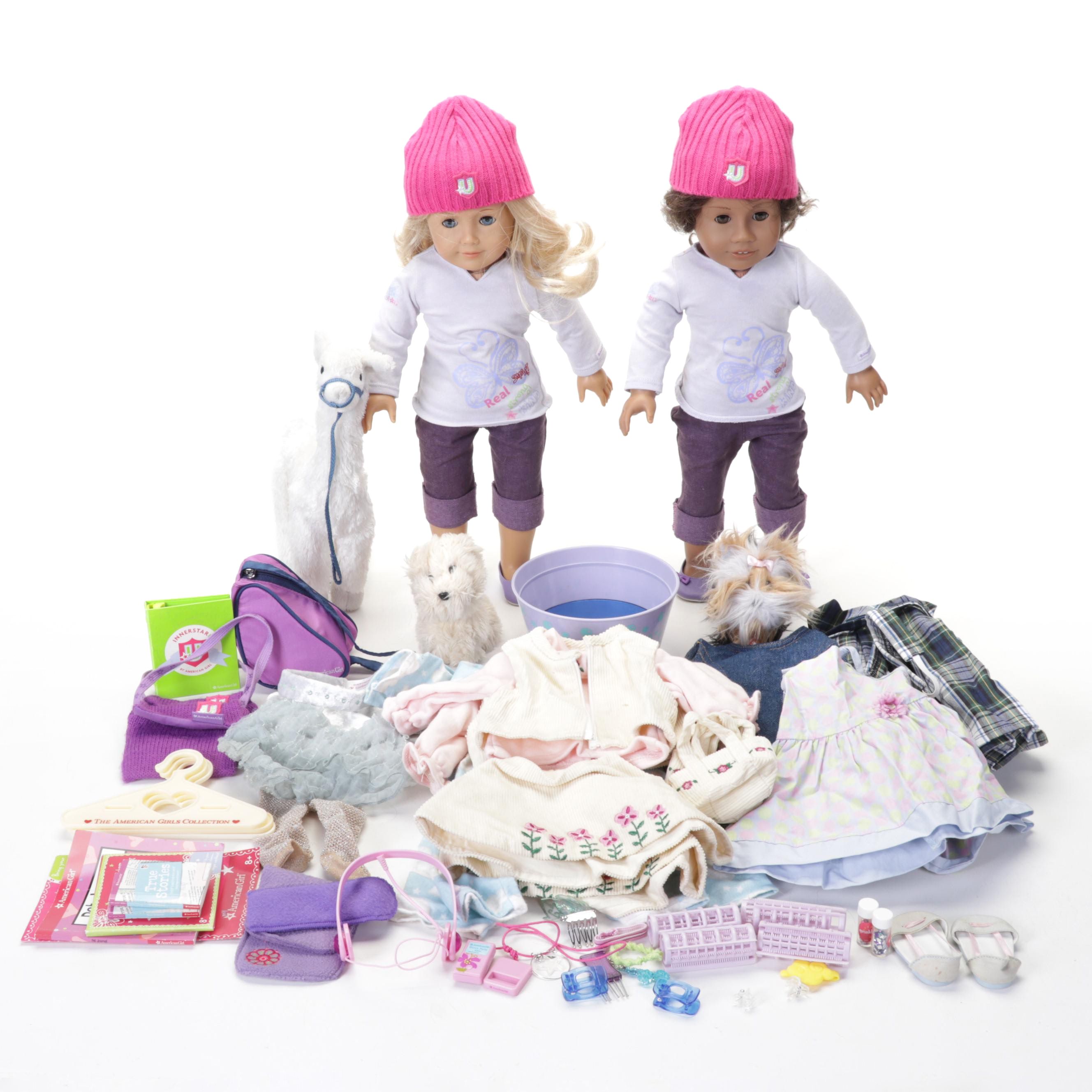 "Truly Me" American Girl Dolls with Clothing and Accessories