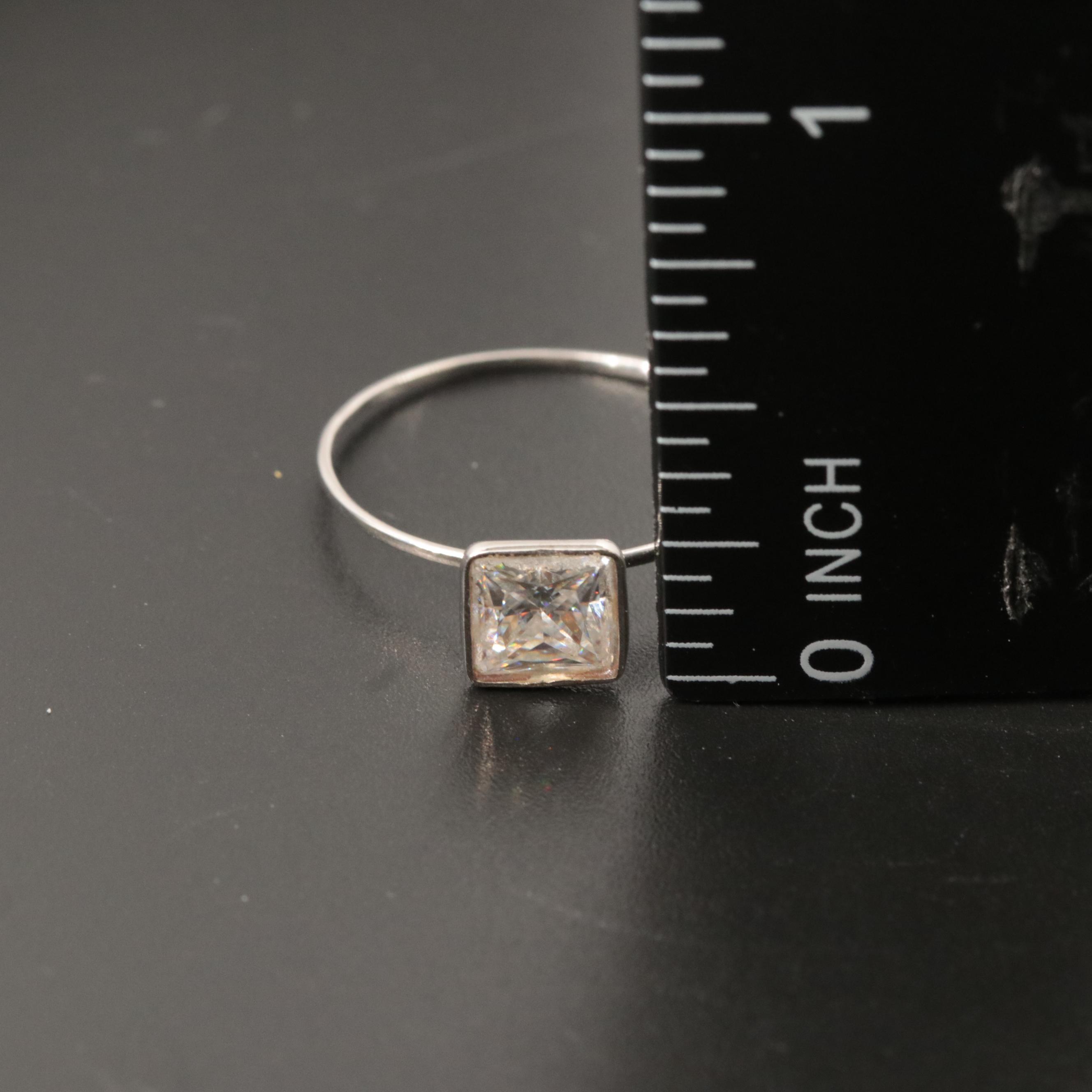 10K Moissanite Ring