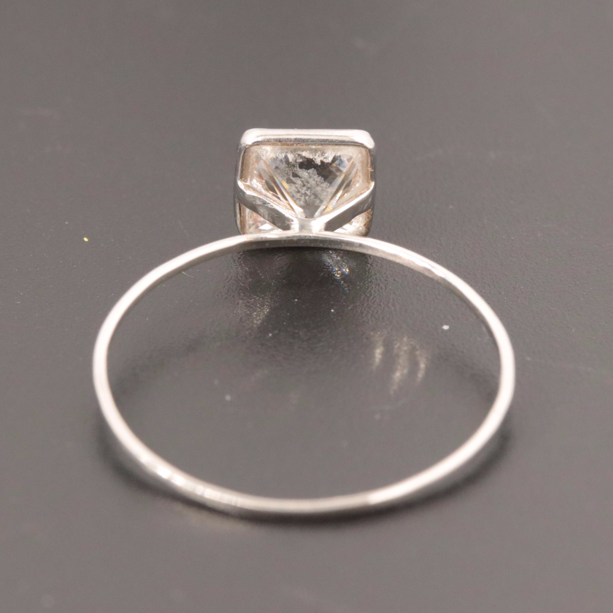 10K Moissanite Ring