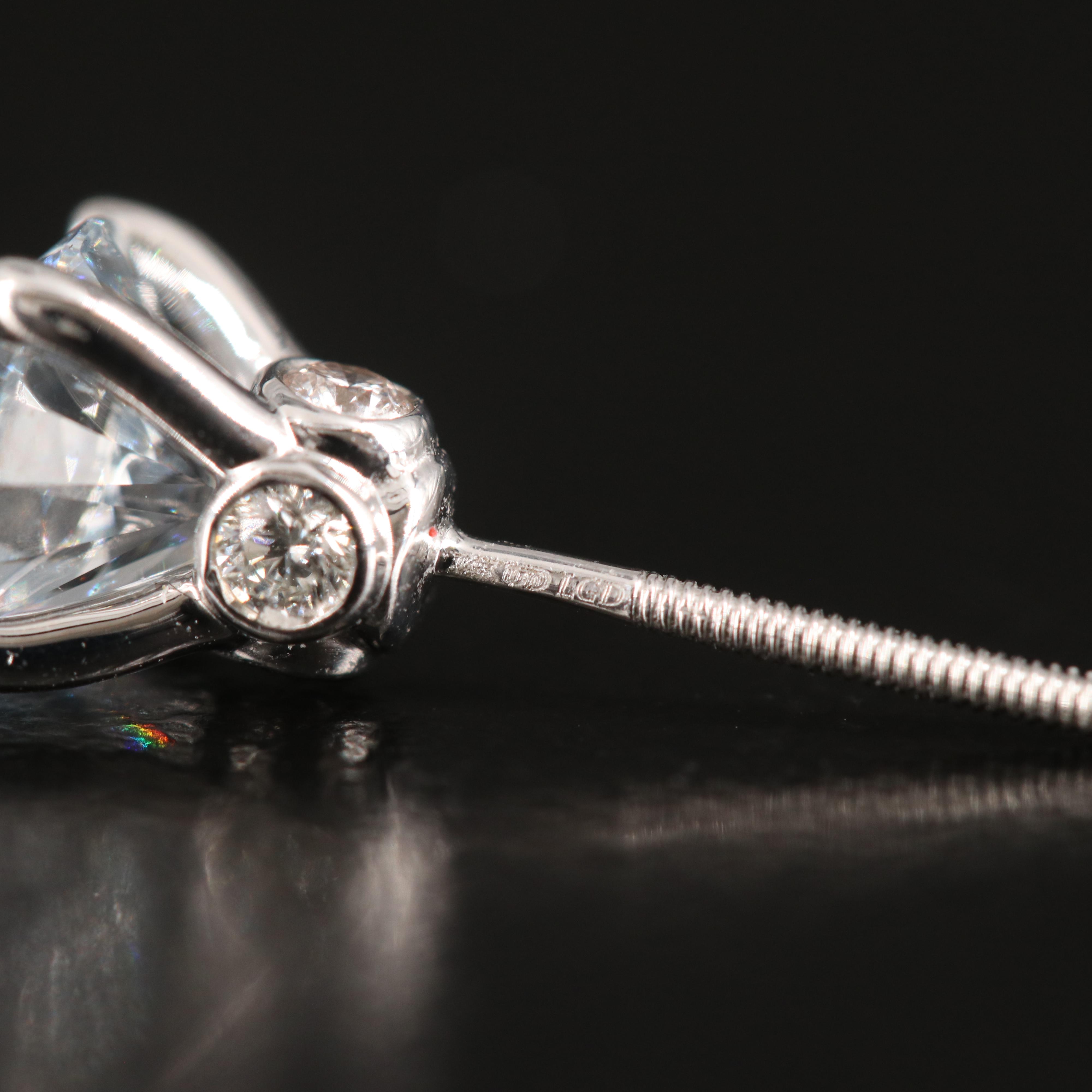 14K 1.80 CTW Lab Grown Diamond Stud Earrings