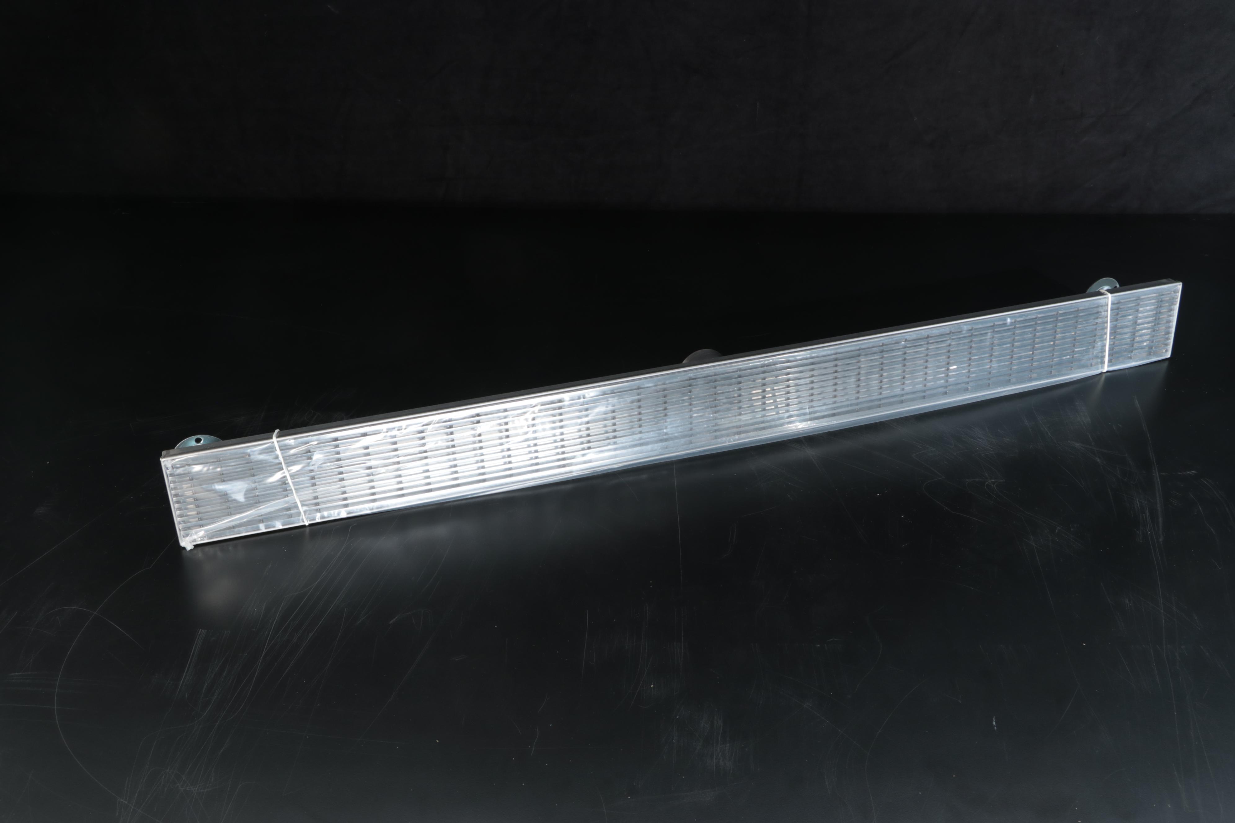 Thermostatic Shower System with Hand Shower, Three Body Sprays, 40" Linear Drain