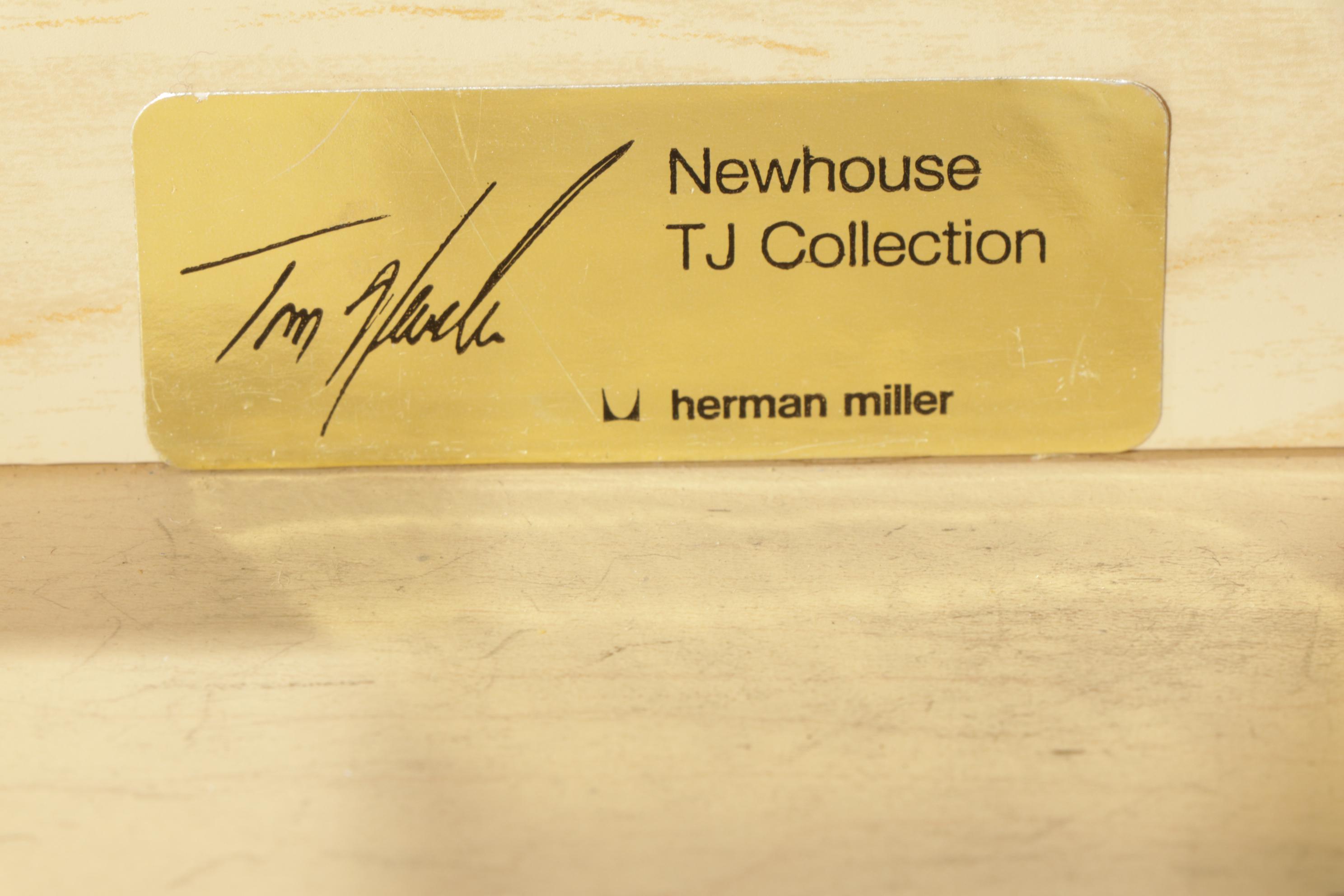 Thomas Newhouse for Herman Miller "TJ Collection" Desk and Filing Cabinet, 1990s