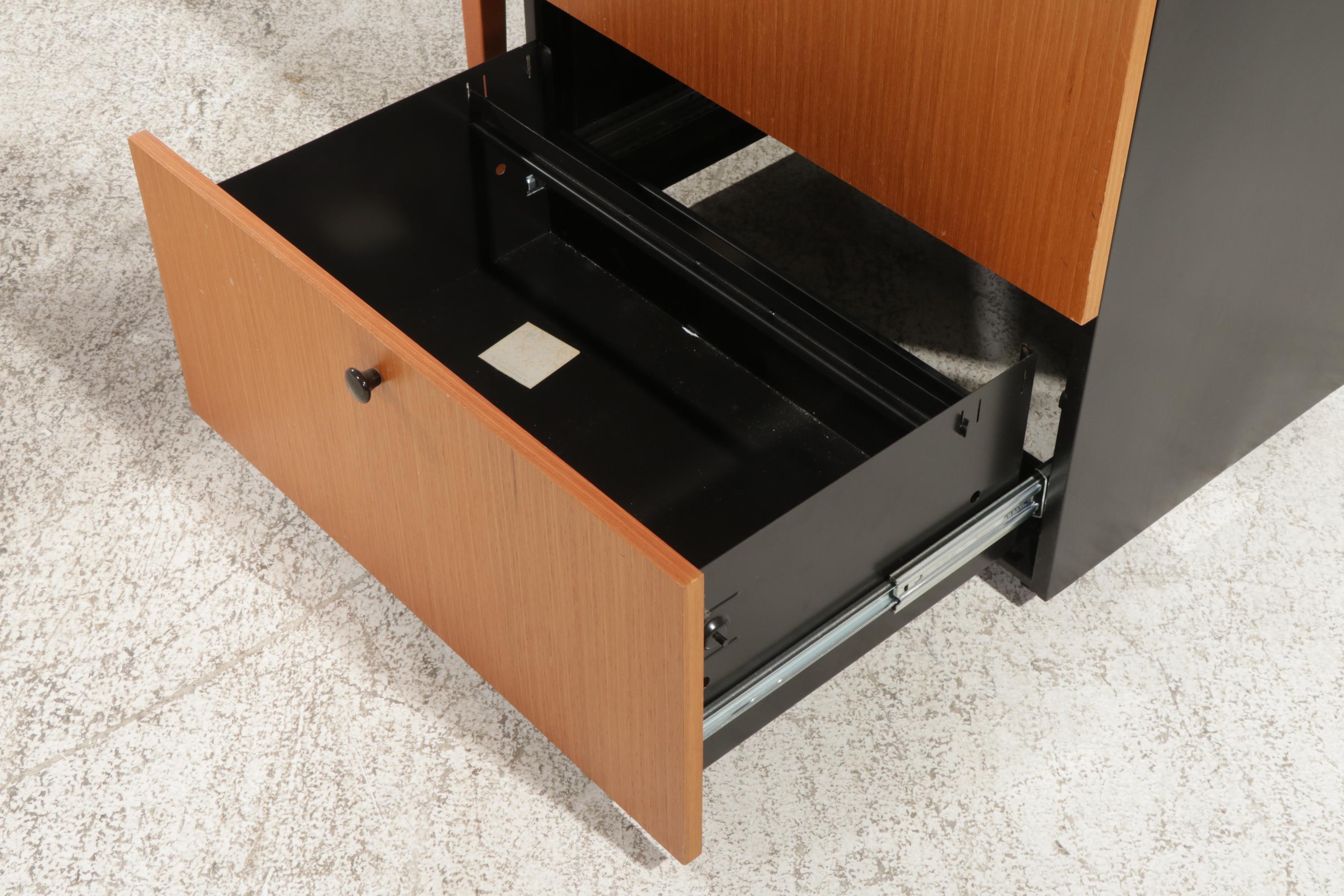 Thomas Newhouse for Herman Miller "TJ Collection" Desk and Filing Cabinet, 1990s