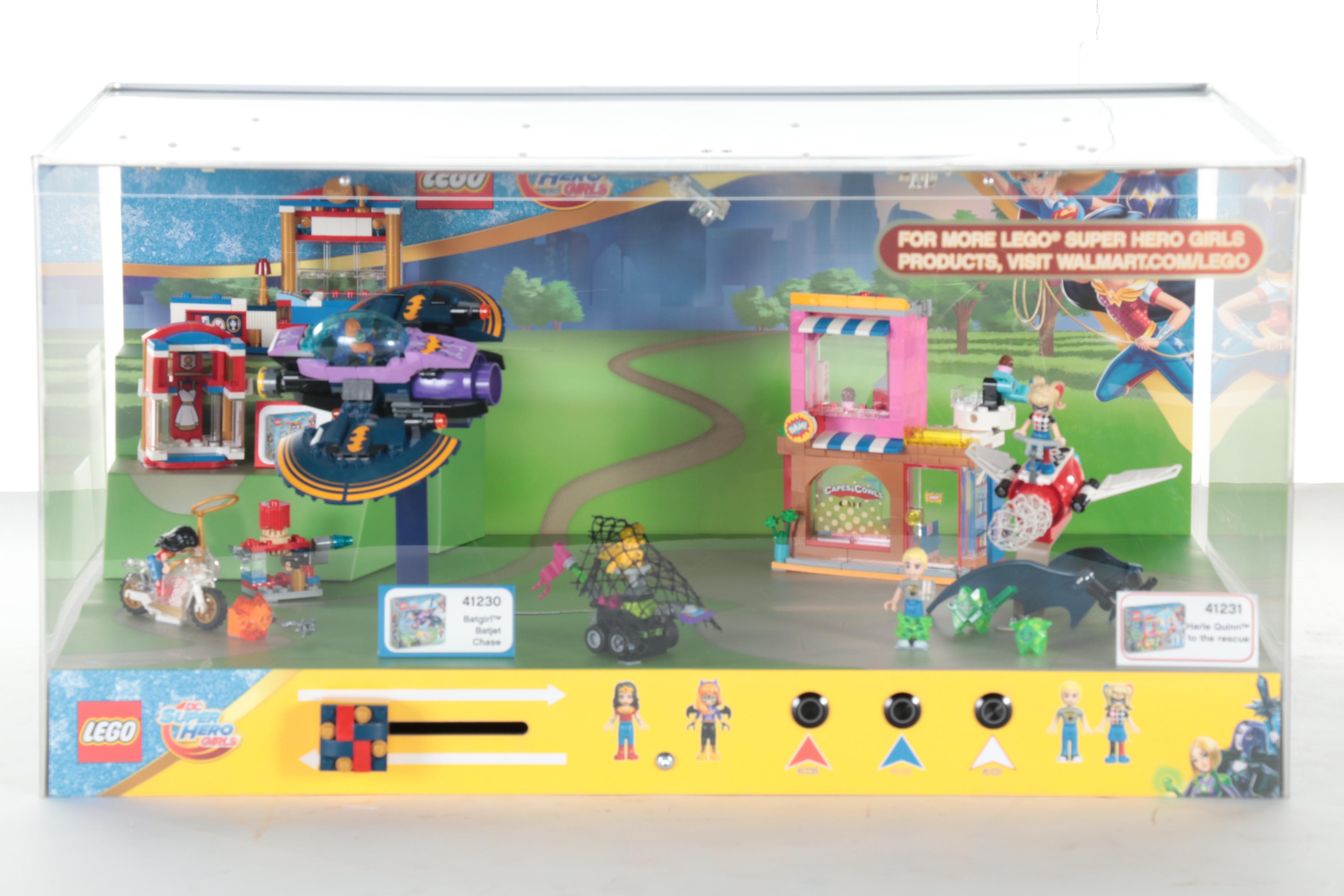 LEGO Bionicle and DC Super Hero Girls Building Toys Commercial Showcases