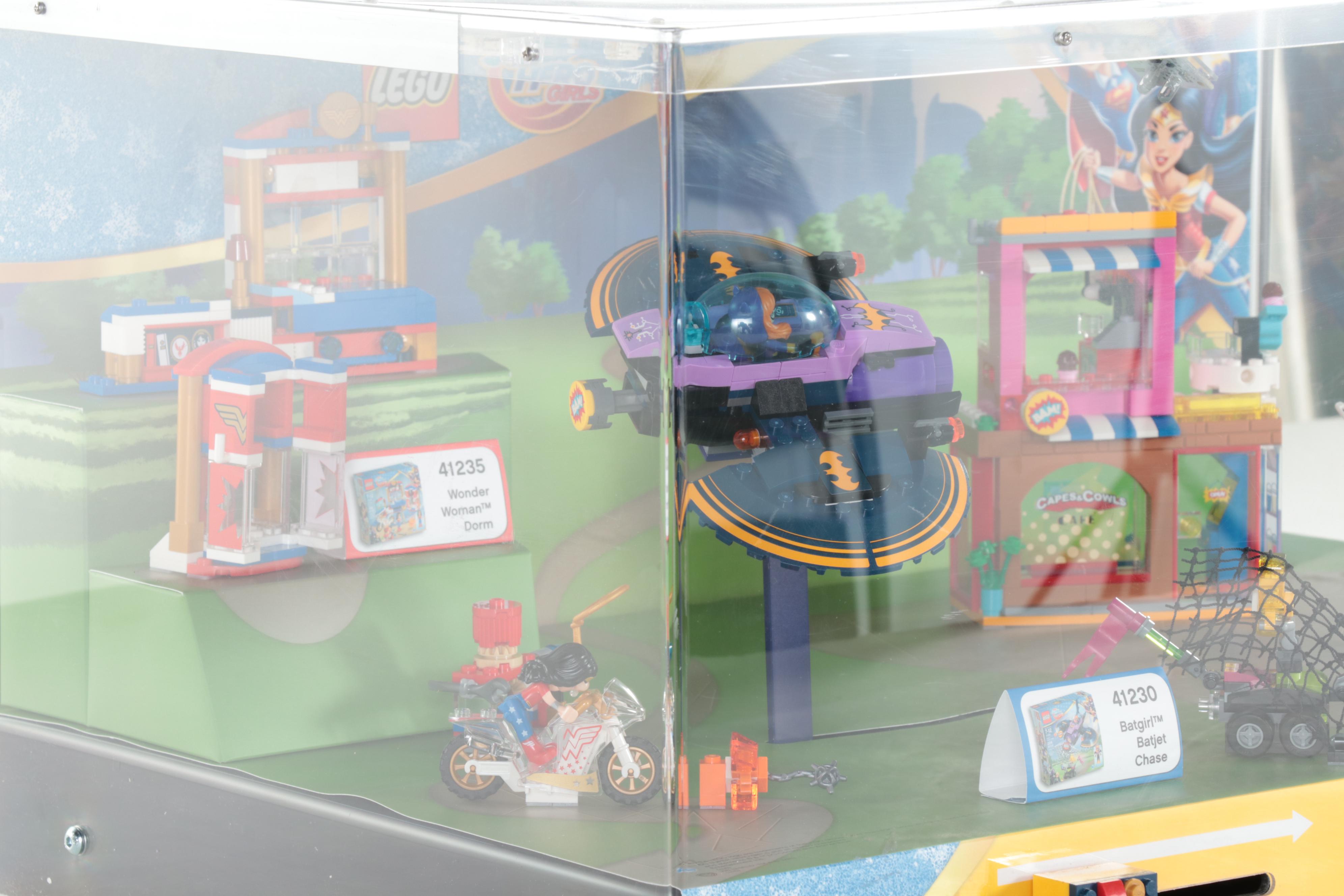 LEGO Bionicle and DC Super Hero Girls Building Toys Commercial Showcases