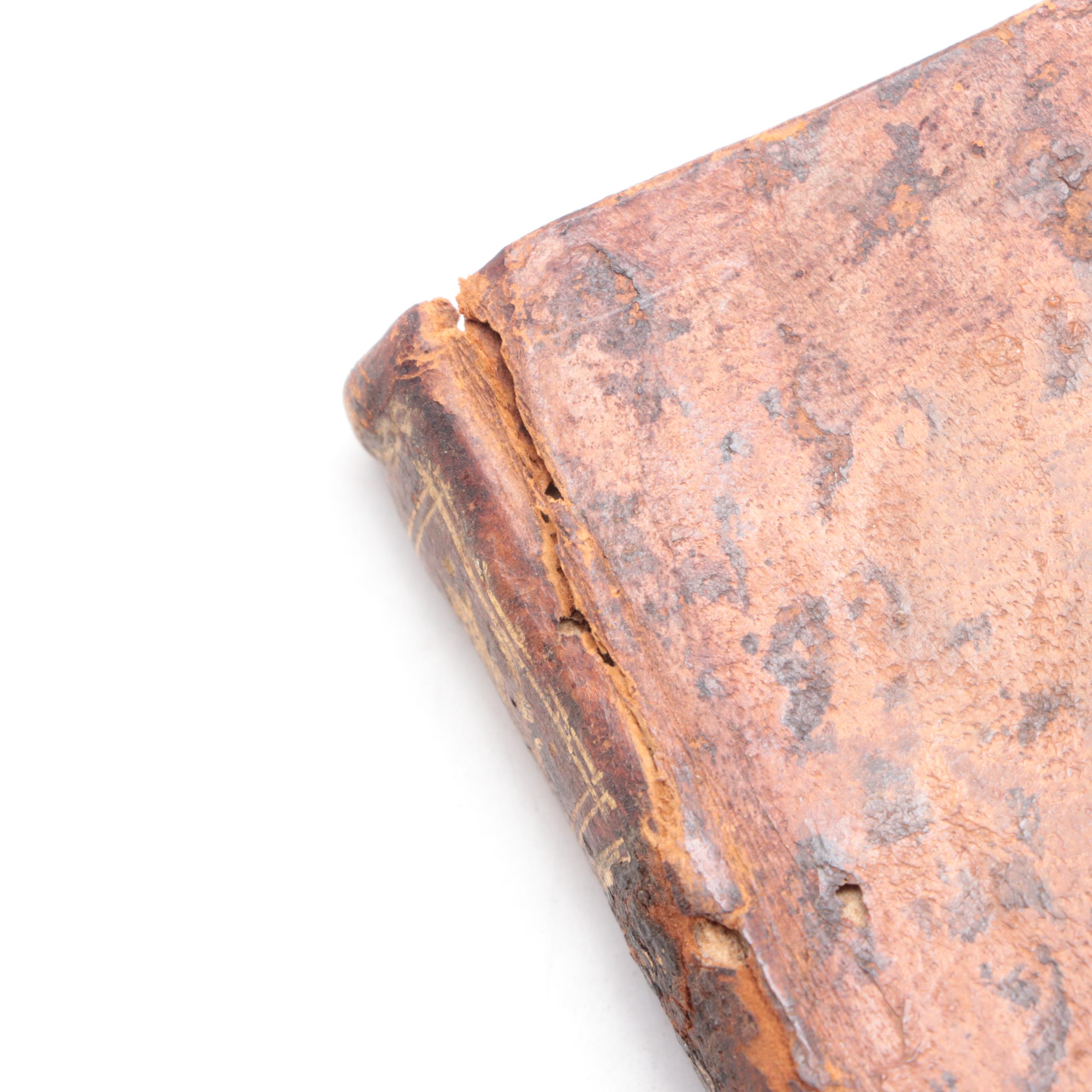 French Language "Essai Sur Le Caractere" by Antoine-Léonard Thomas, 1772