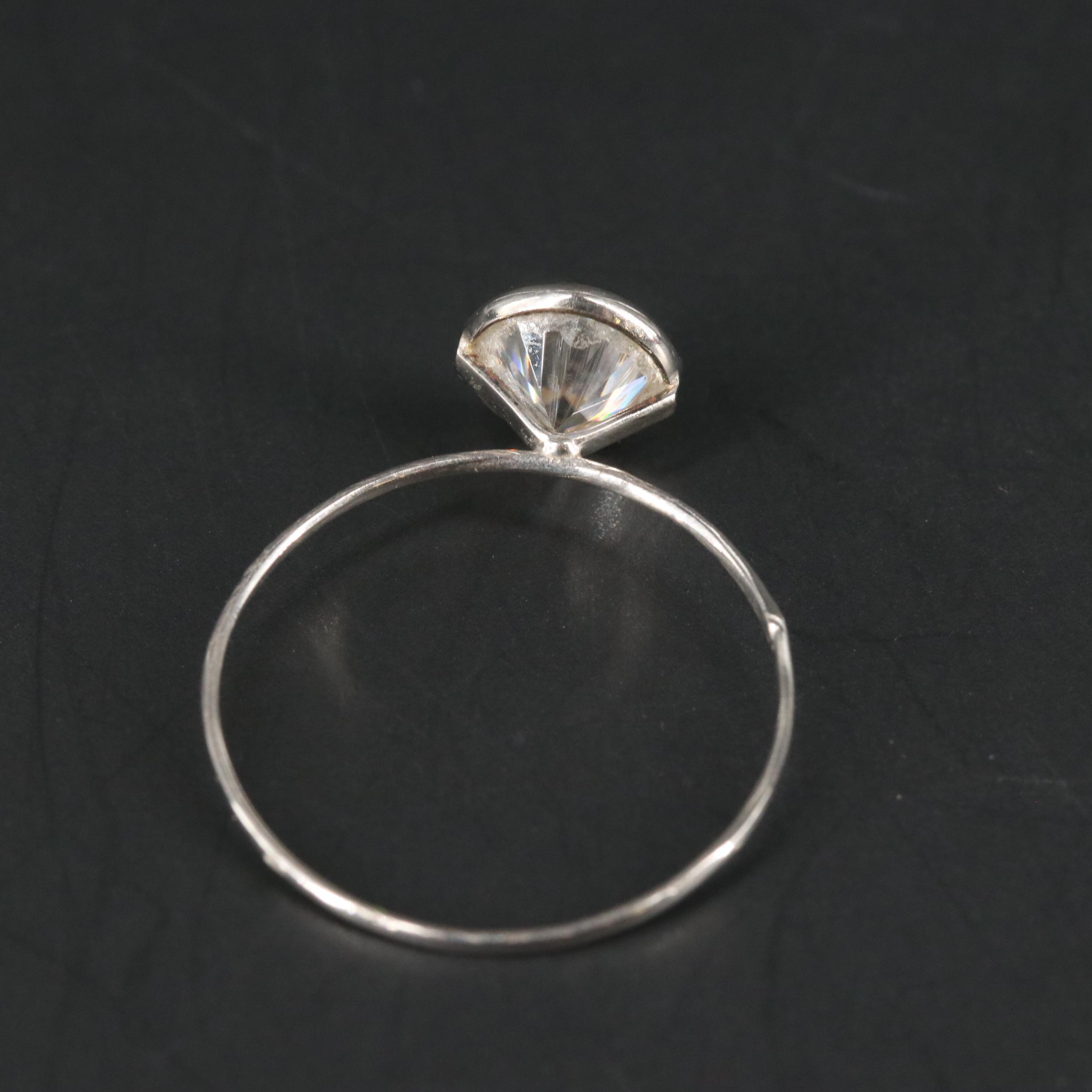10K Moissanite Ring