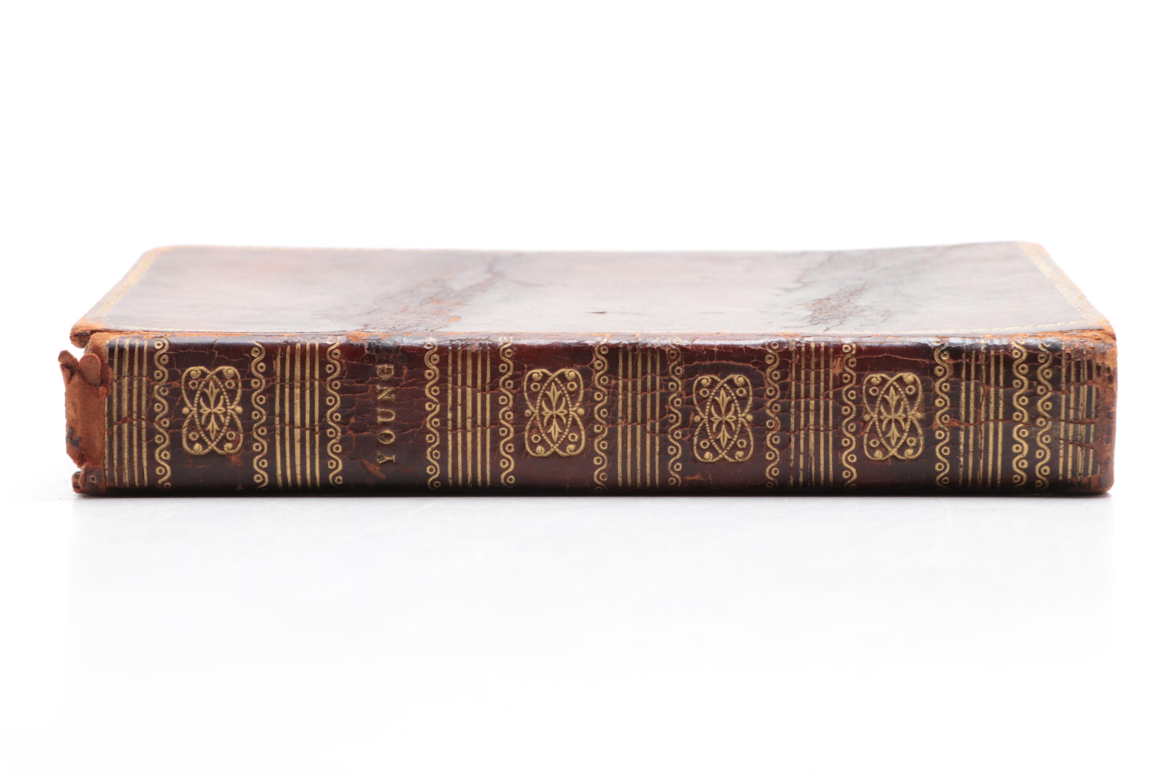 "Night Thoughts of Life, Death and Immortality" by Edward Young, 1820