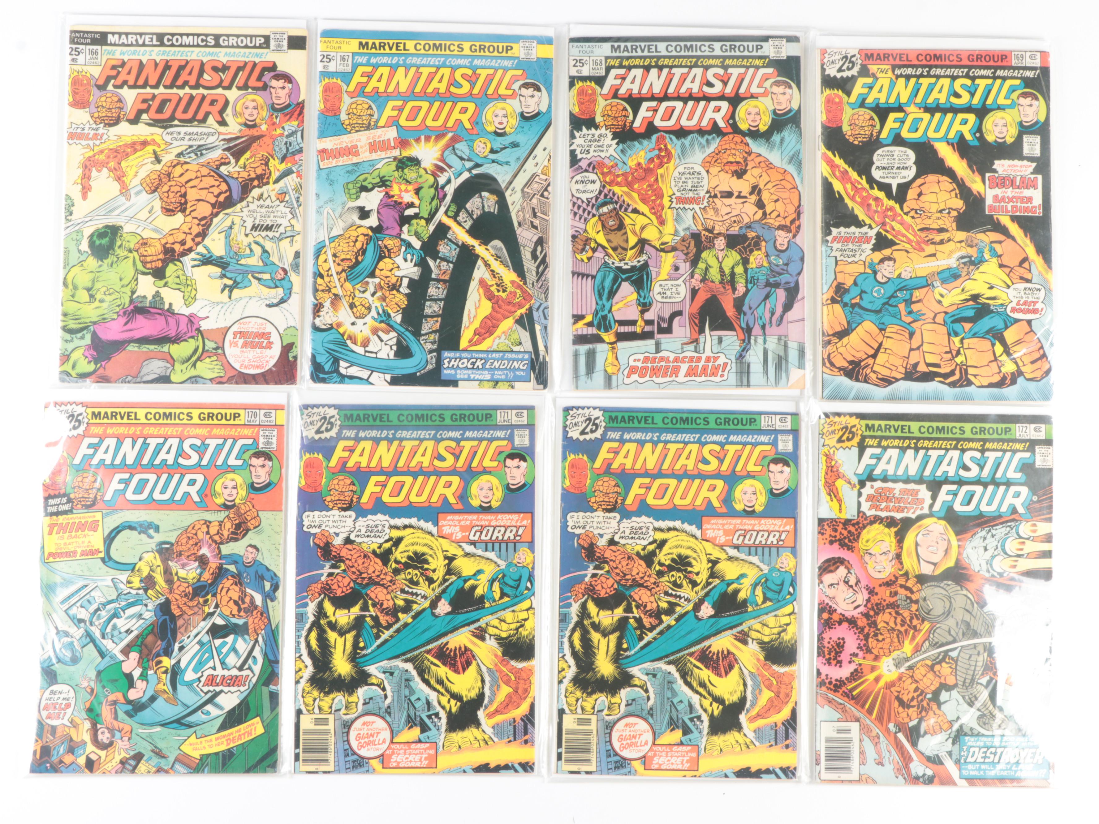 Silver Age Marvel Fantastic Four #151–193 Comic Books
