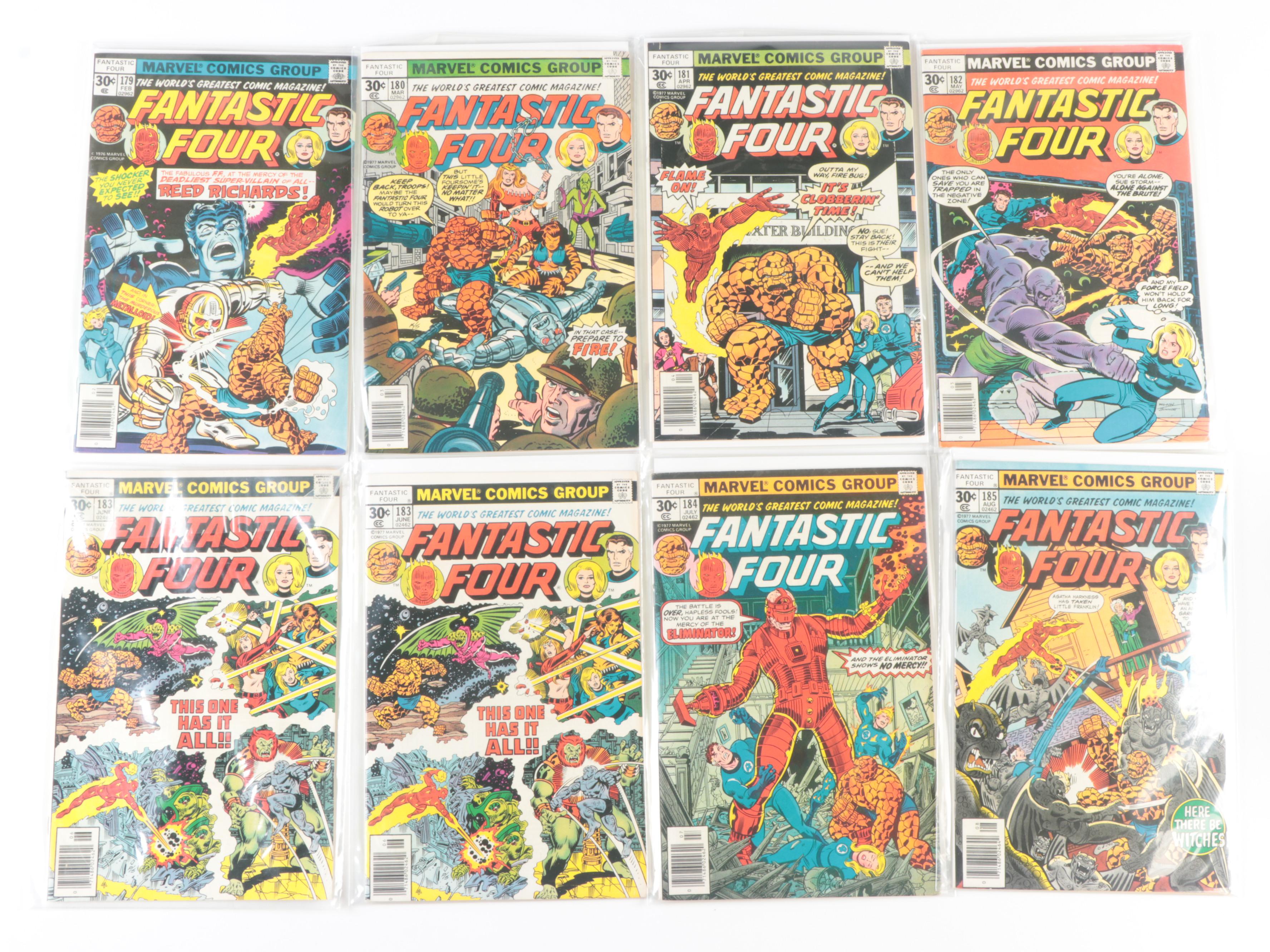 Silver Age Marvel Fantastic Four #151–193 Comic Books