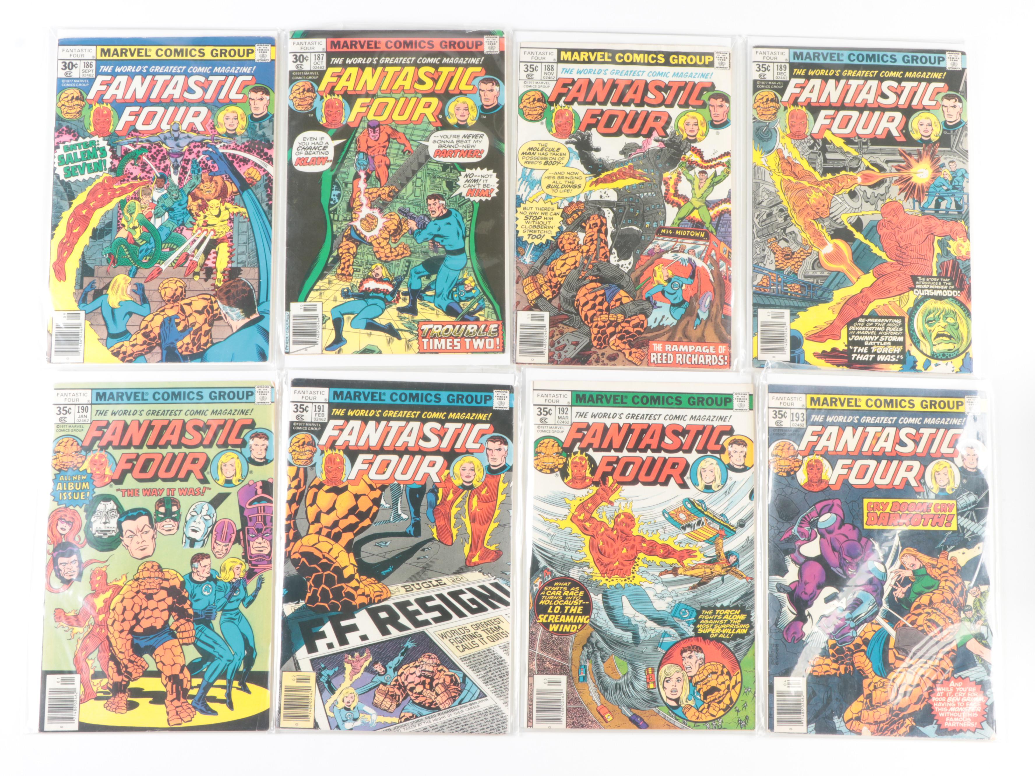 Silver Age Marvel Fantastic Four #151–193 Comic Books