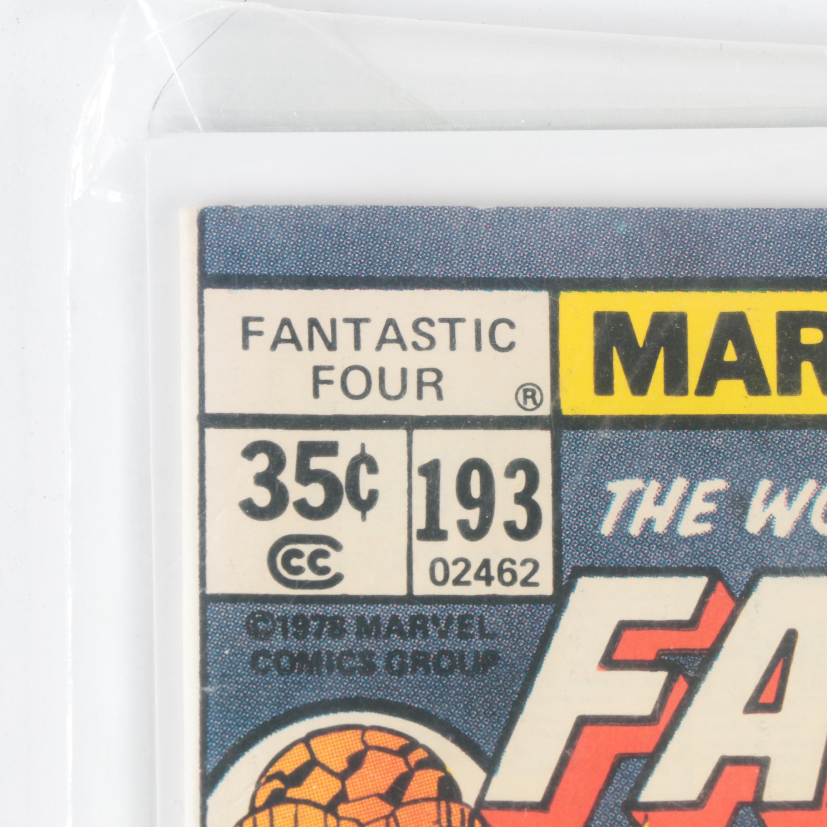 Silver Age Marvel Fantastic Four #151–193 Comic Books