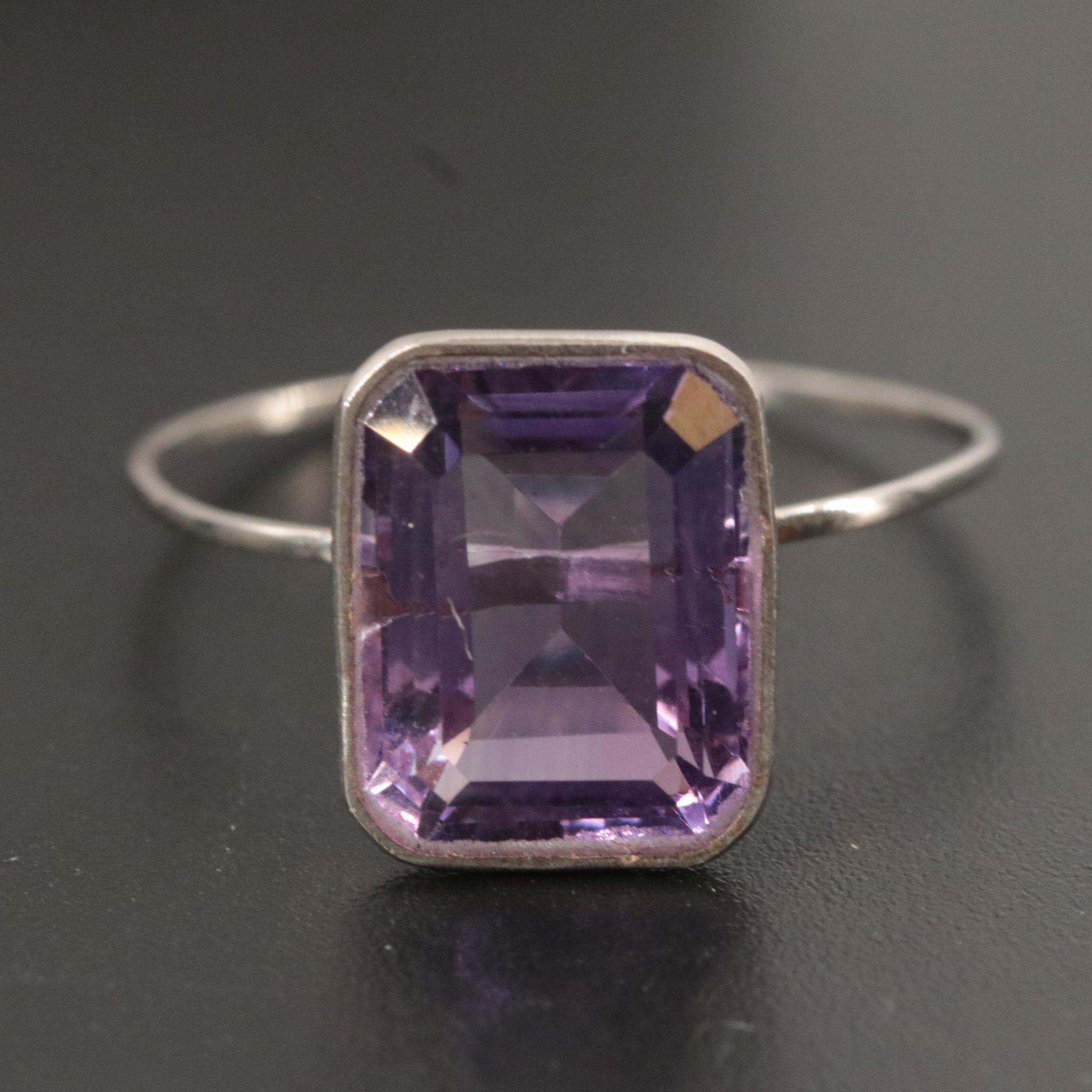 10K Amethyst Ring