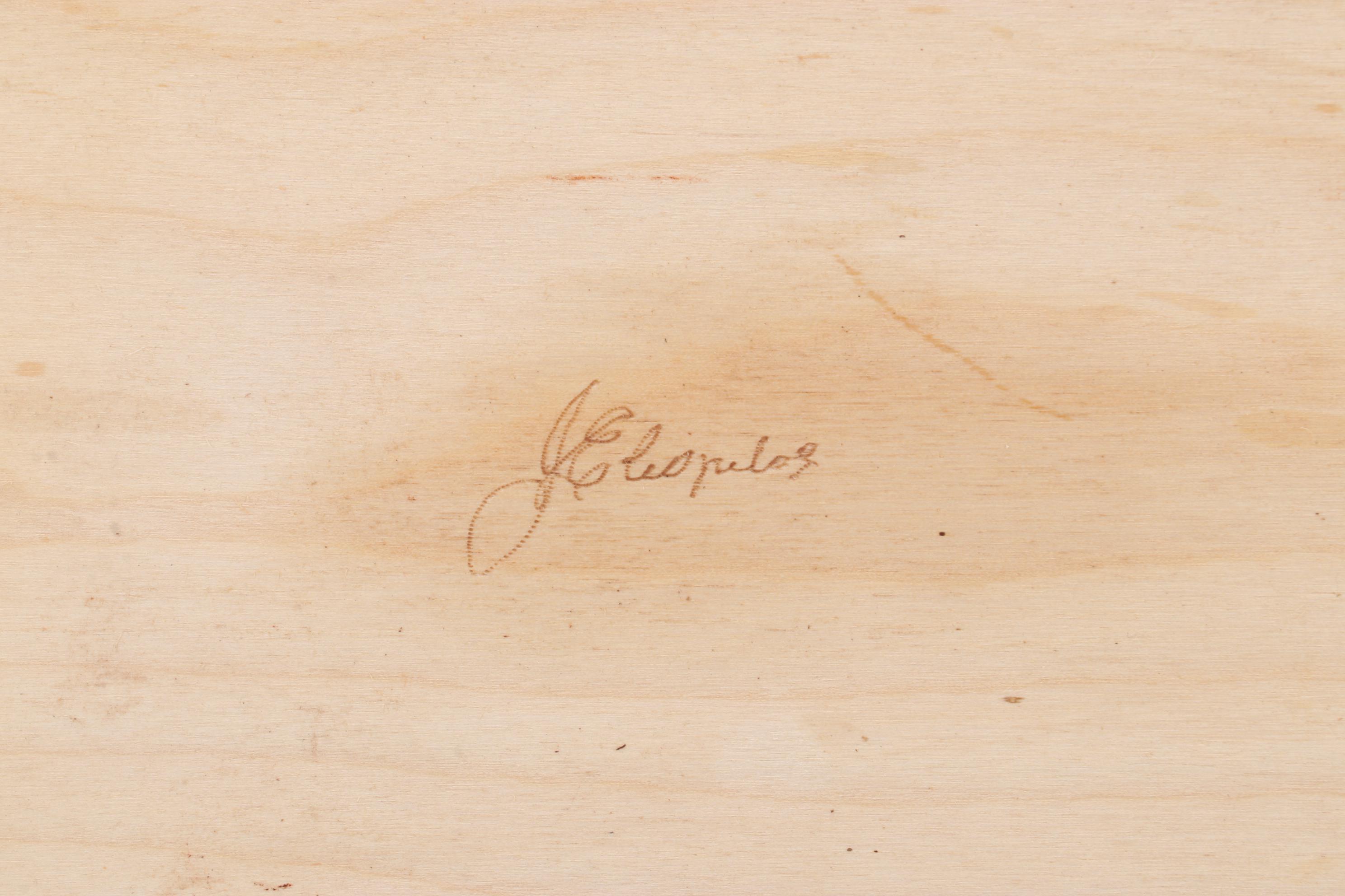 Jim Eliopulos Turned Box Elder Bowl, Carved Fish, and Hand-Painted Mallard Art