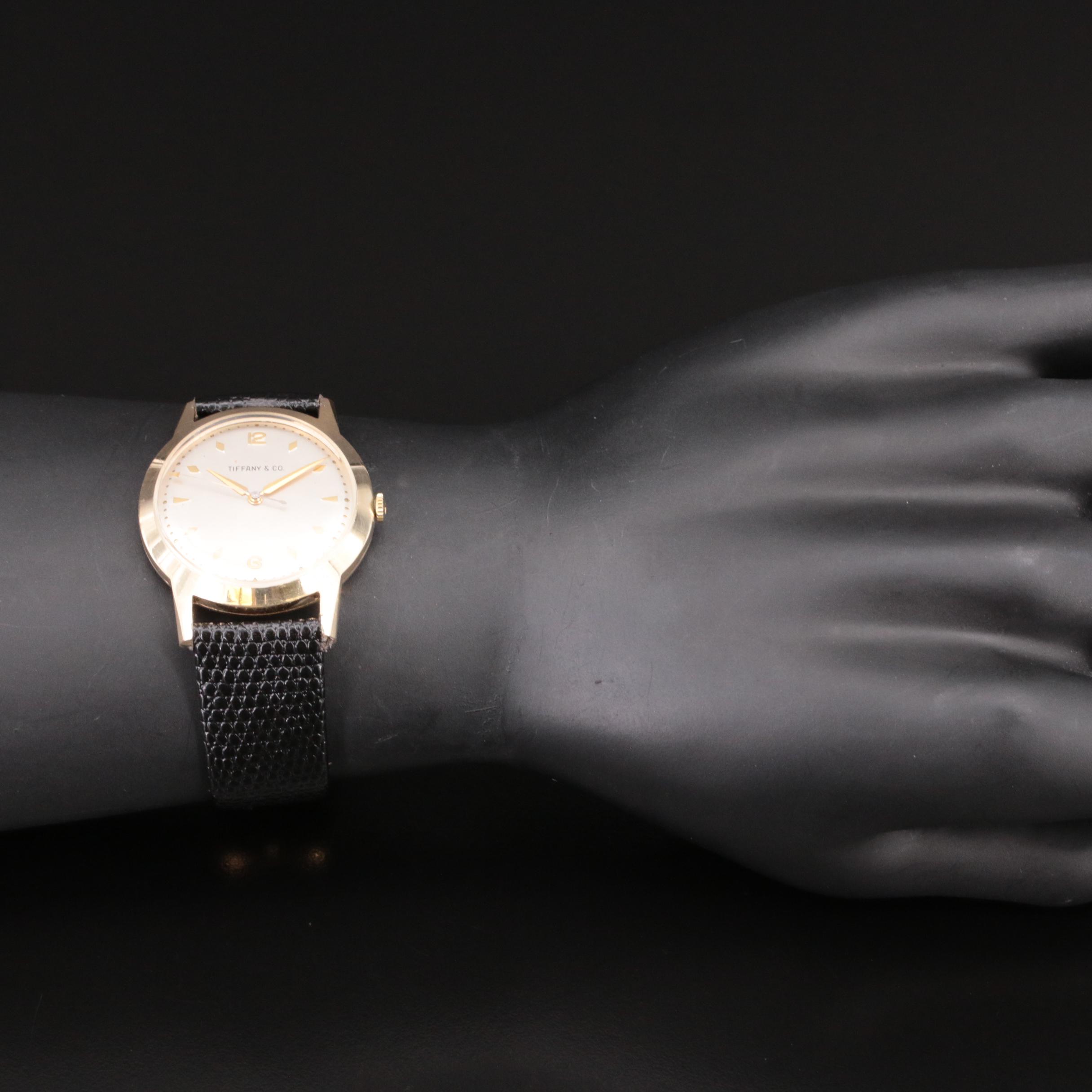 Tiffany & Co. 14K Hand Wind Watch By Movado