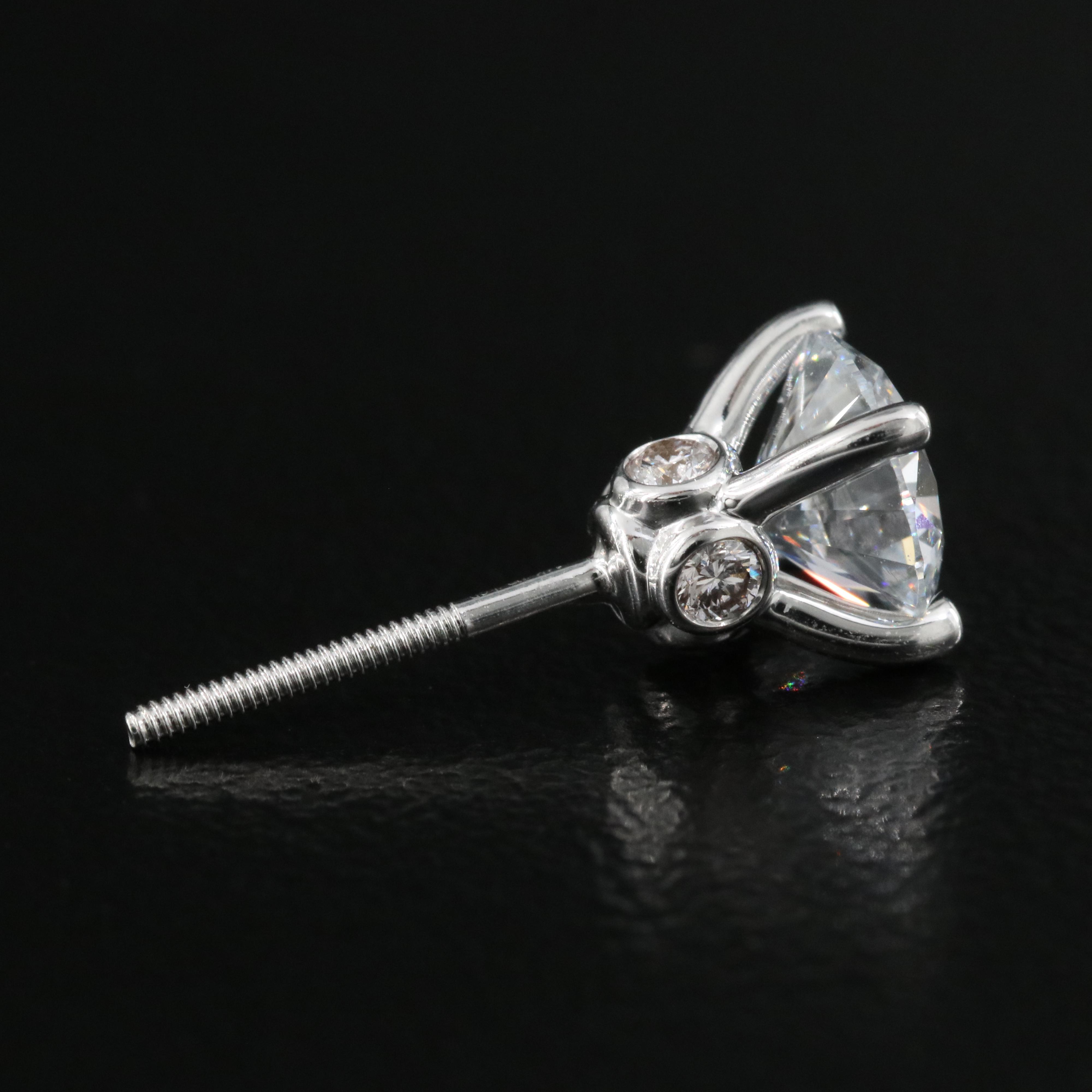 14K 1.86 CTW Lab Grown Diamond Stud Earrings