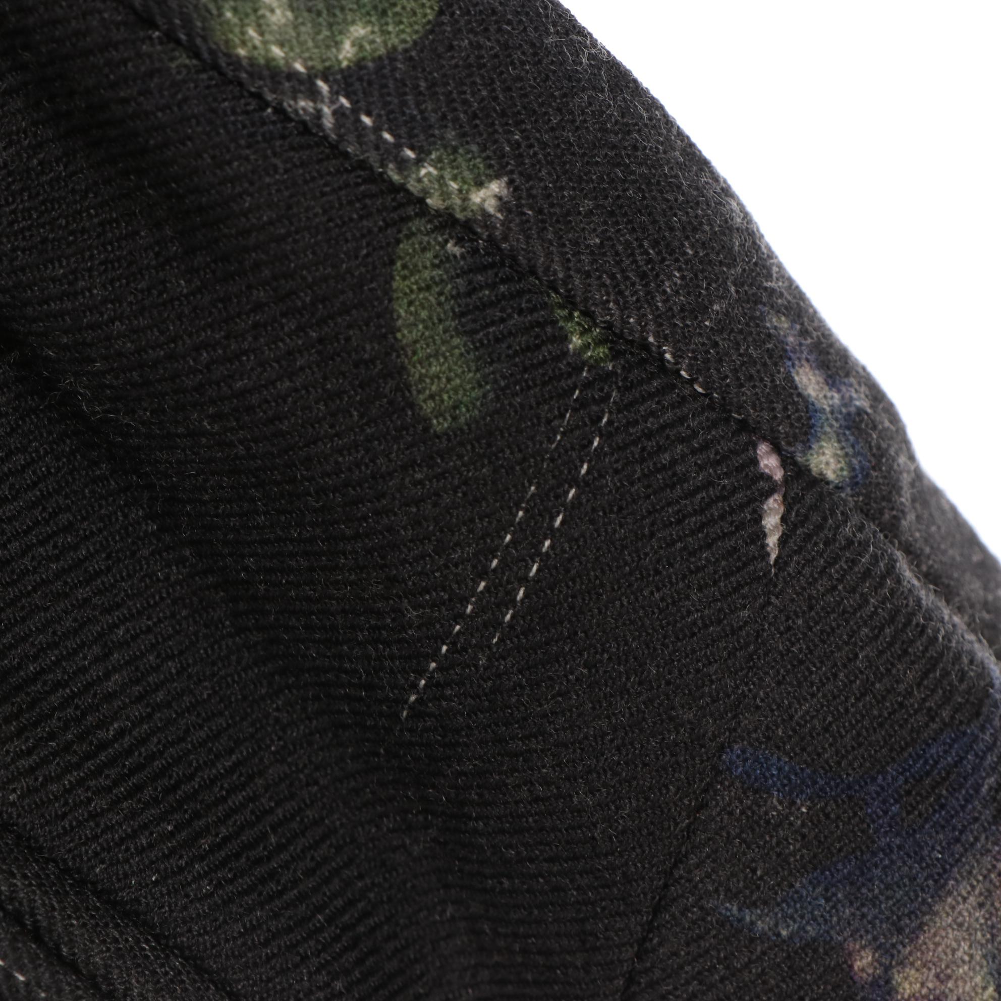 Adam Lippes Floral Print Wide-Leg Wool Trousers