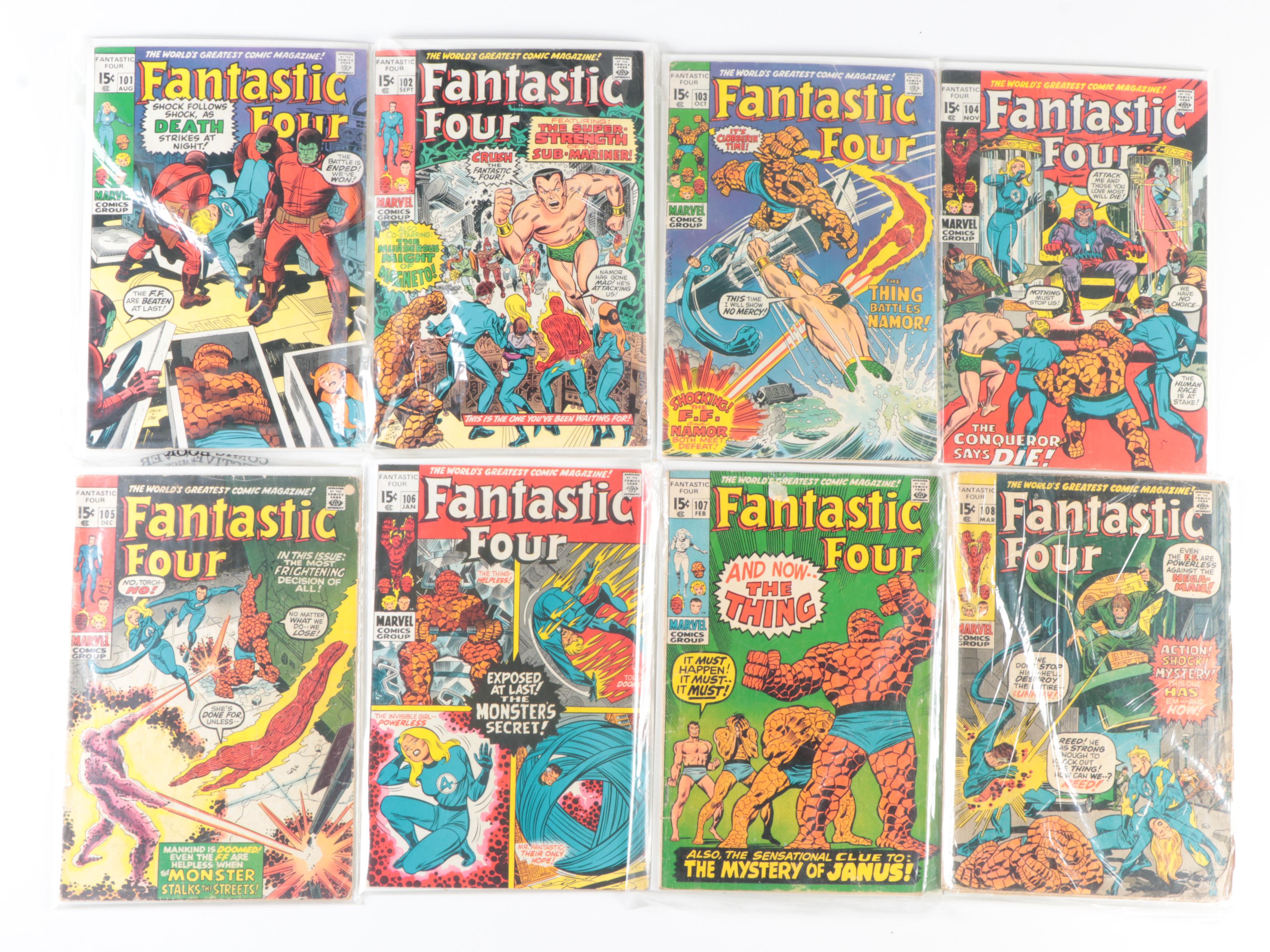 Silver Age Marvel Fantastic Four #101, #150 and More Comic Books