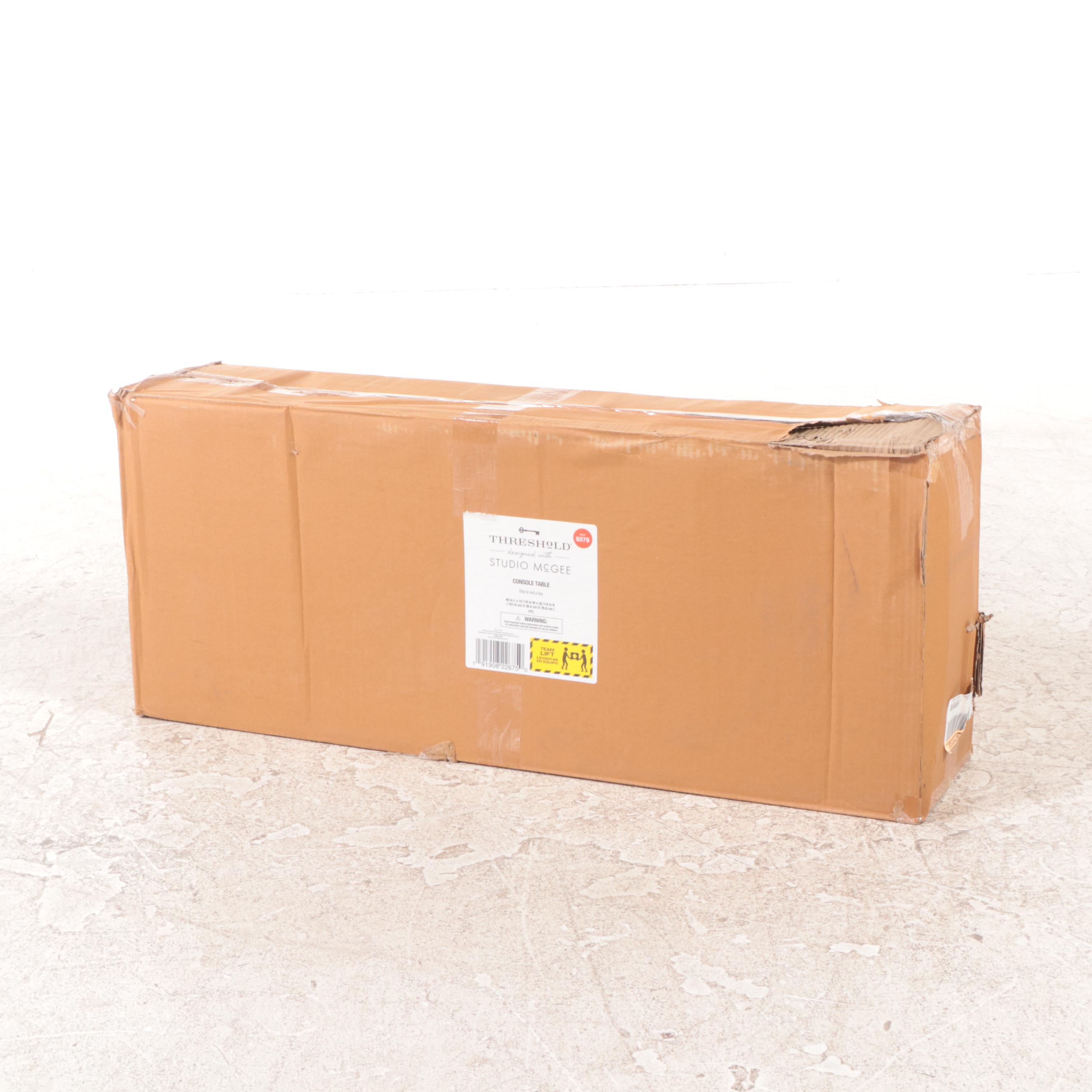 Threshold with Studio McGee Marble Top Console Table