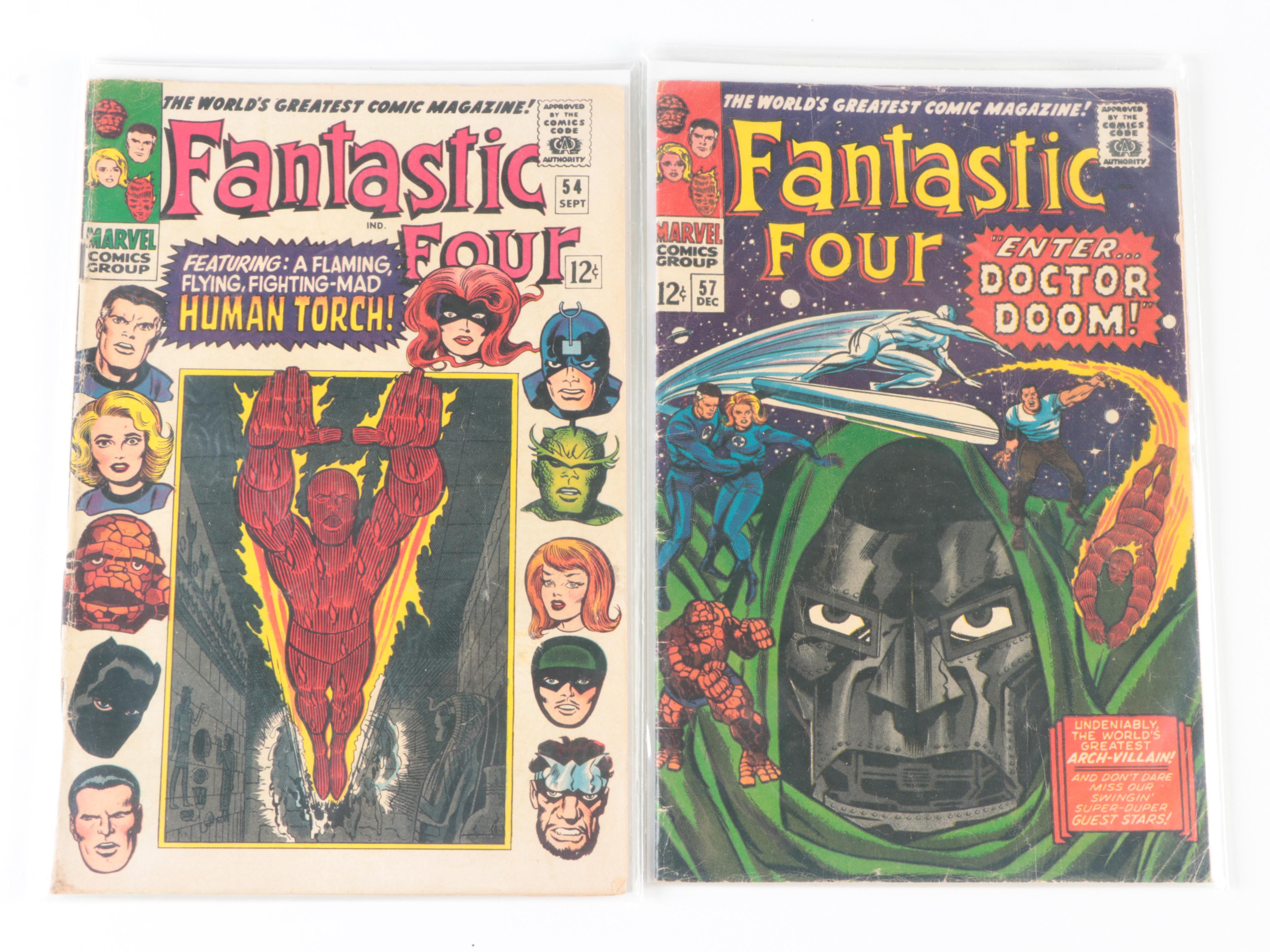 Silver Age Marvel Fantastic Four #54, #94 and More Comic Books