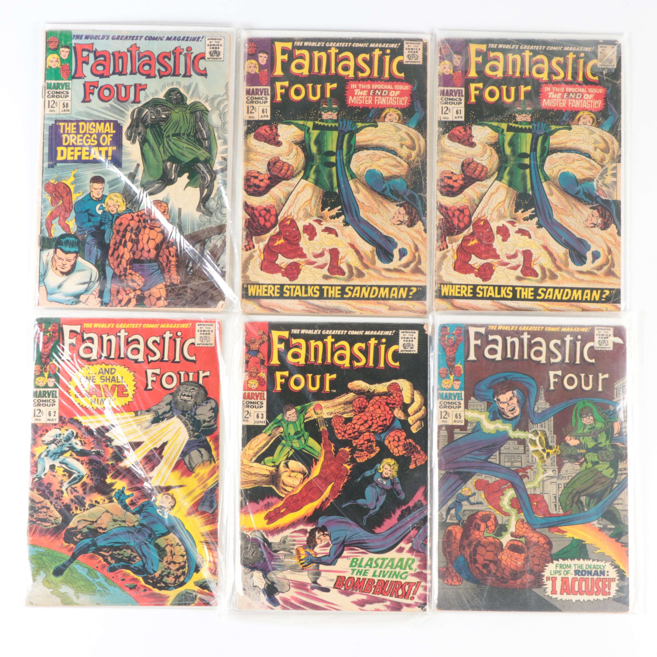 Silver Age Marvel Fantastic Four #54, #94 and More Comic Books