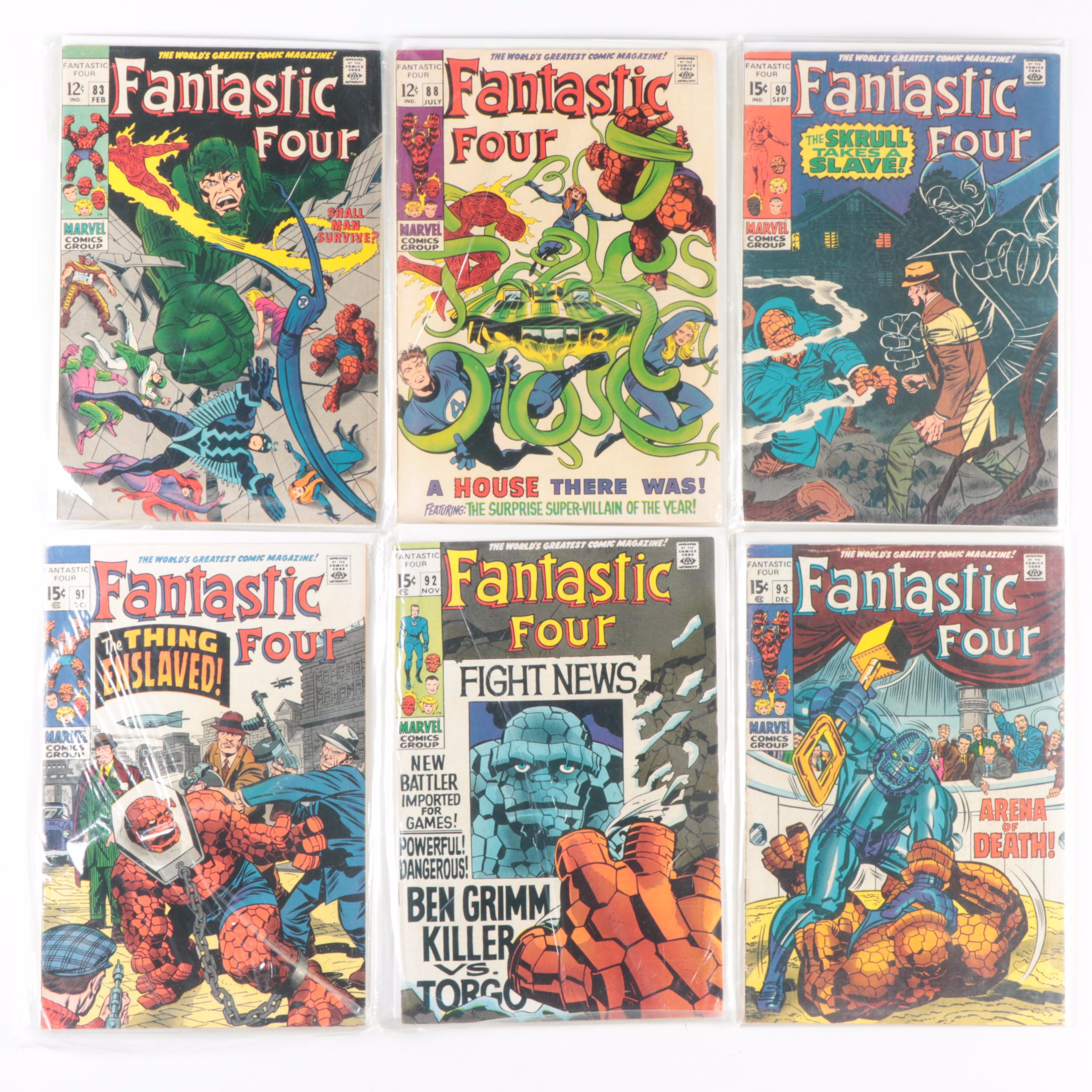 Silver Age Marvel Fantastic Four #54, #94 and More Comic Books