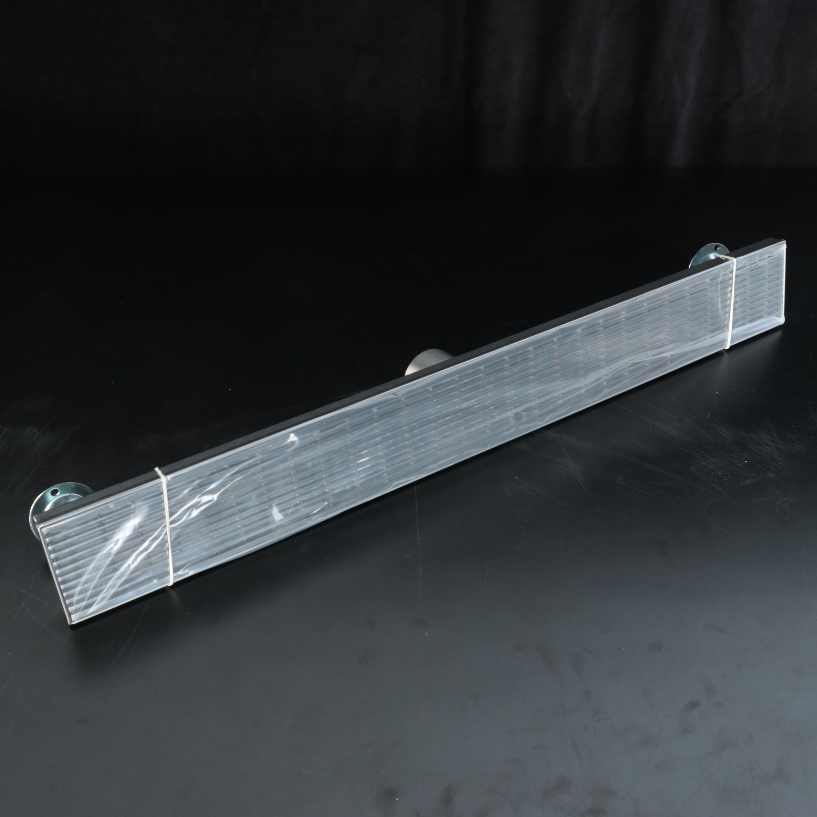 Shower System with Rainfall Showerhead, Hand Shower and Linear Shower Drain