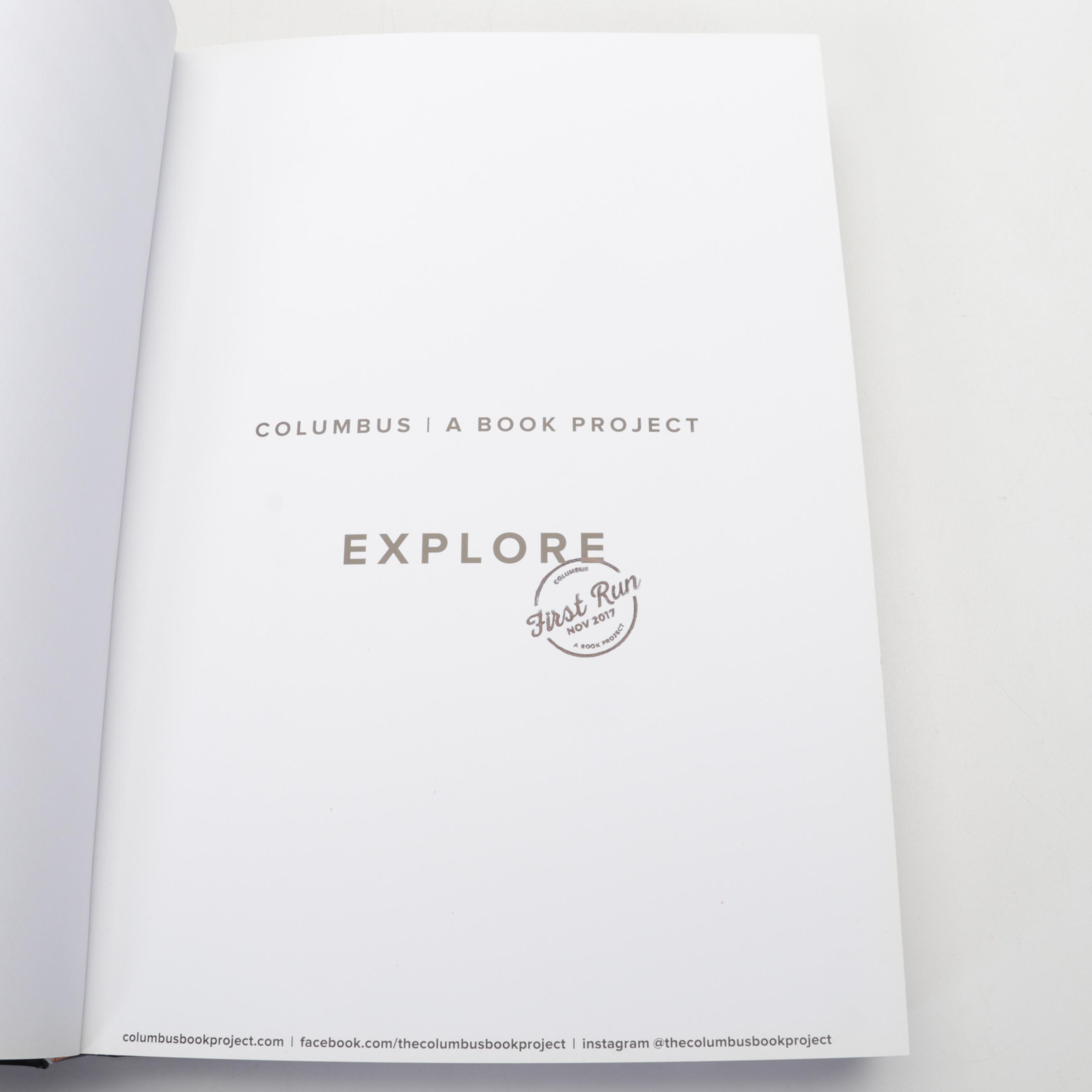 "Columbus: A Book Project" Two-Volume Immerse Set and More Books