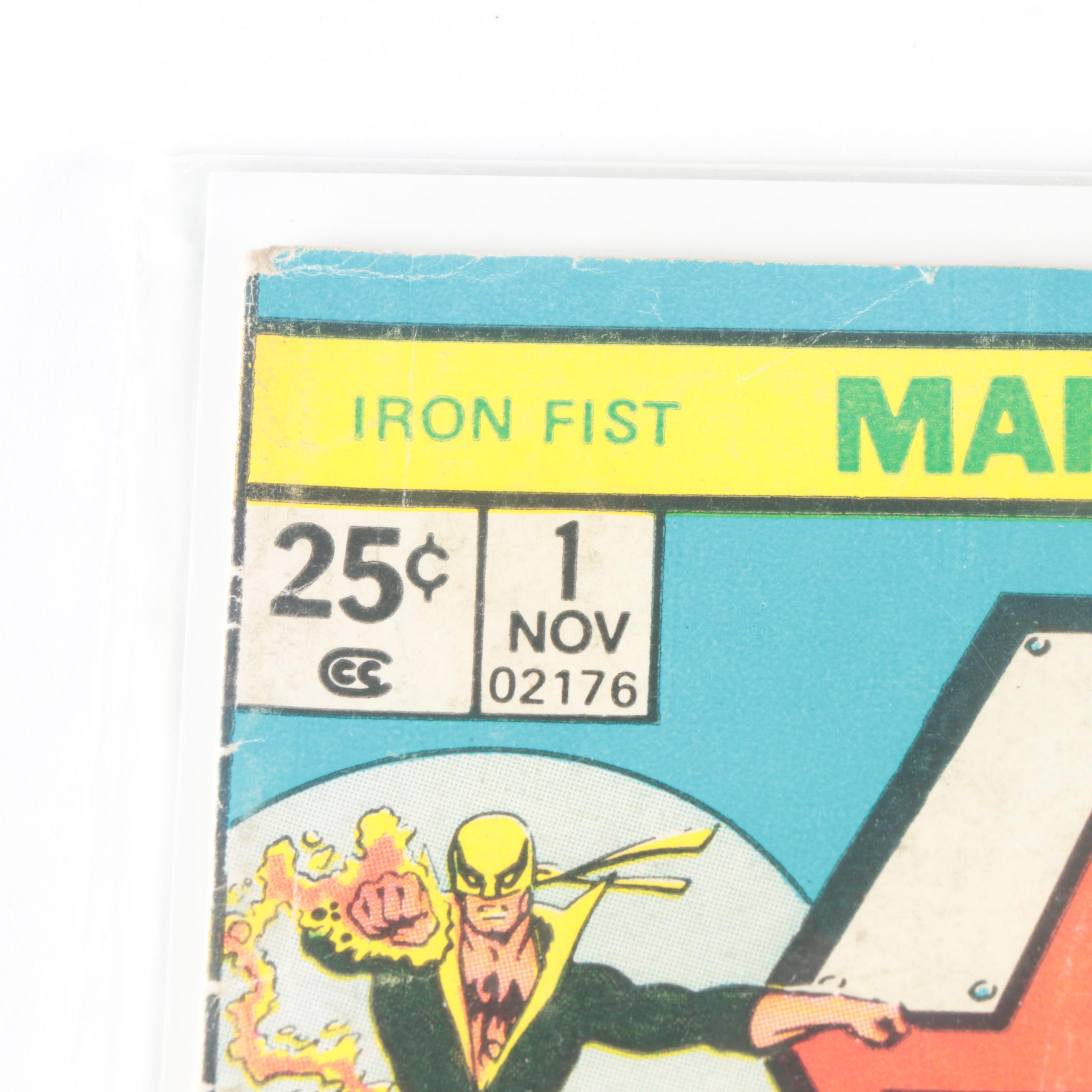 Bronze Age Marvel Iron Fist 118, 24 and 25 Comic Books EBTH
