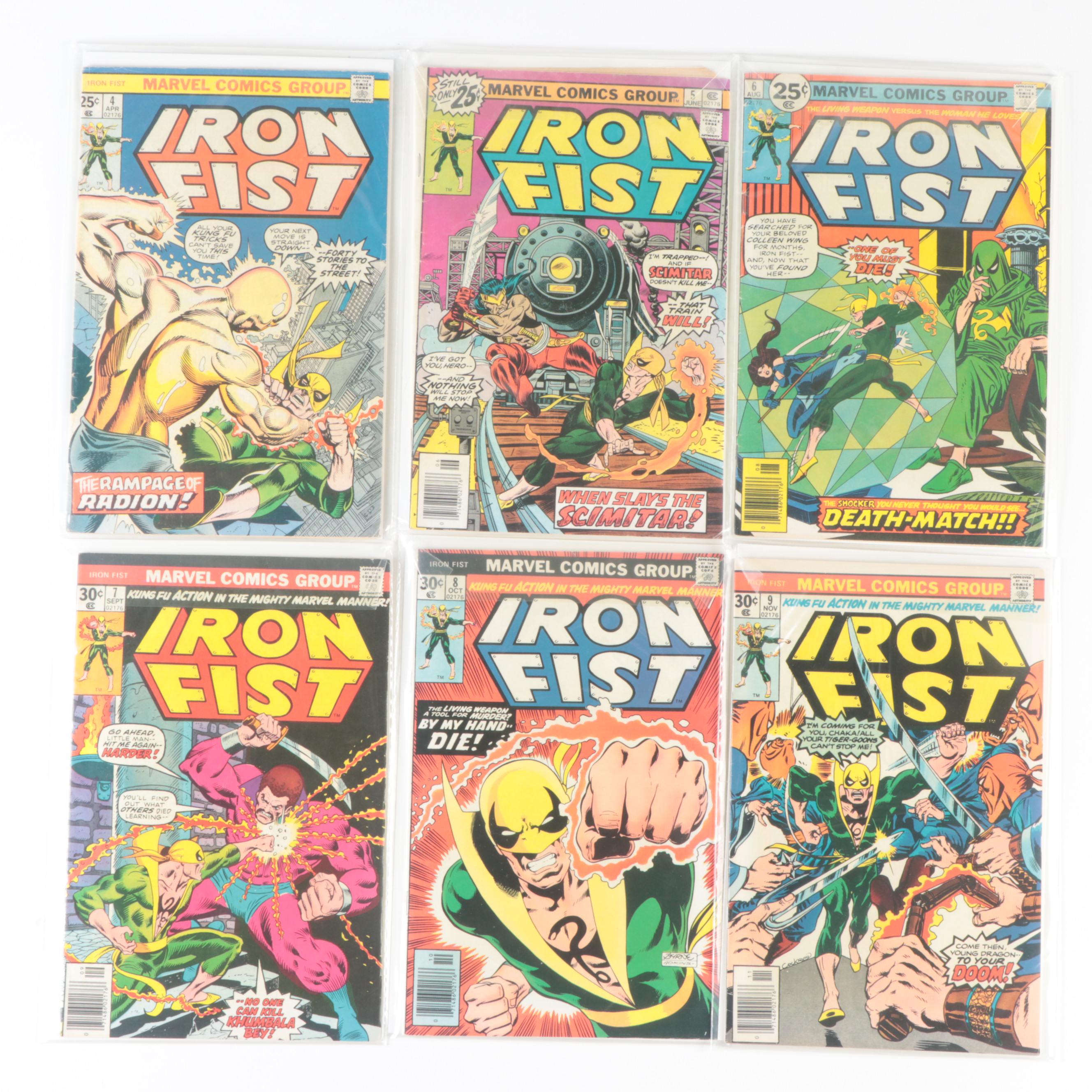 Bronze Age Marvel Iron Fist #1–18, #24 and #25 Comic Books