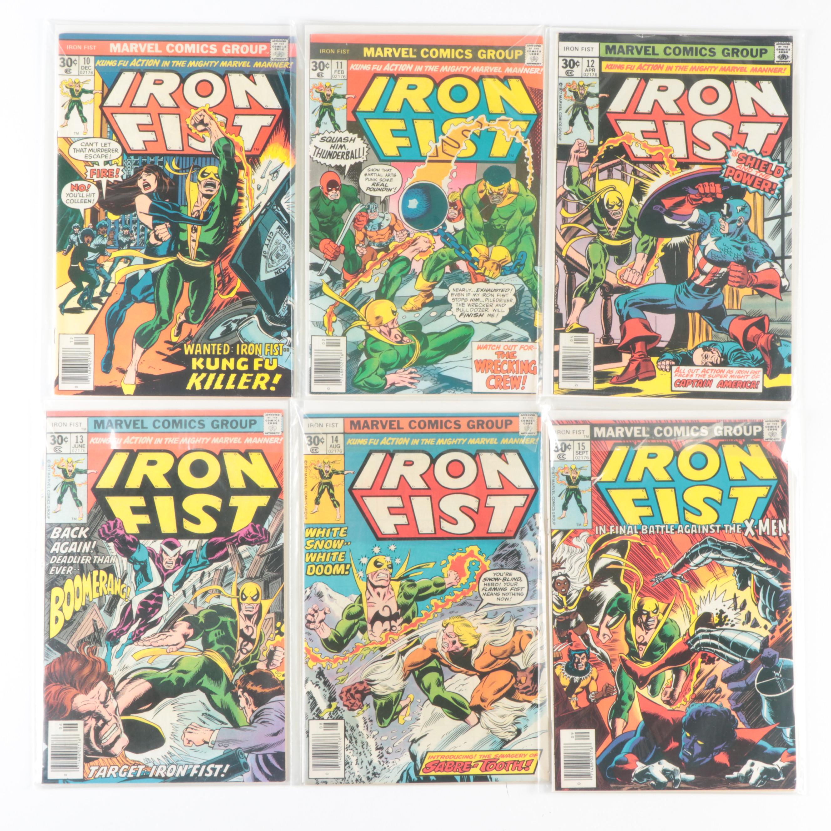 Bronze Age Marvel Iron Fist #1–18, #24 and #25 Comic Books